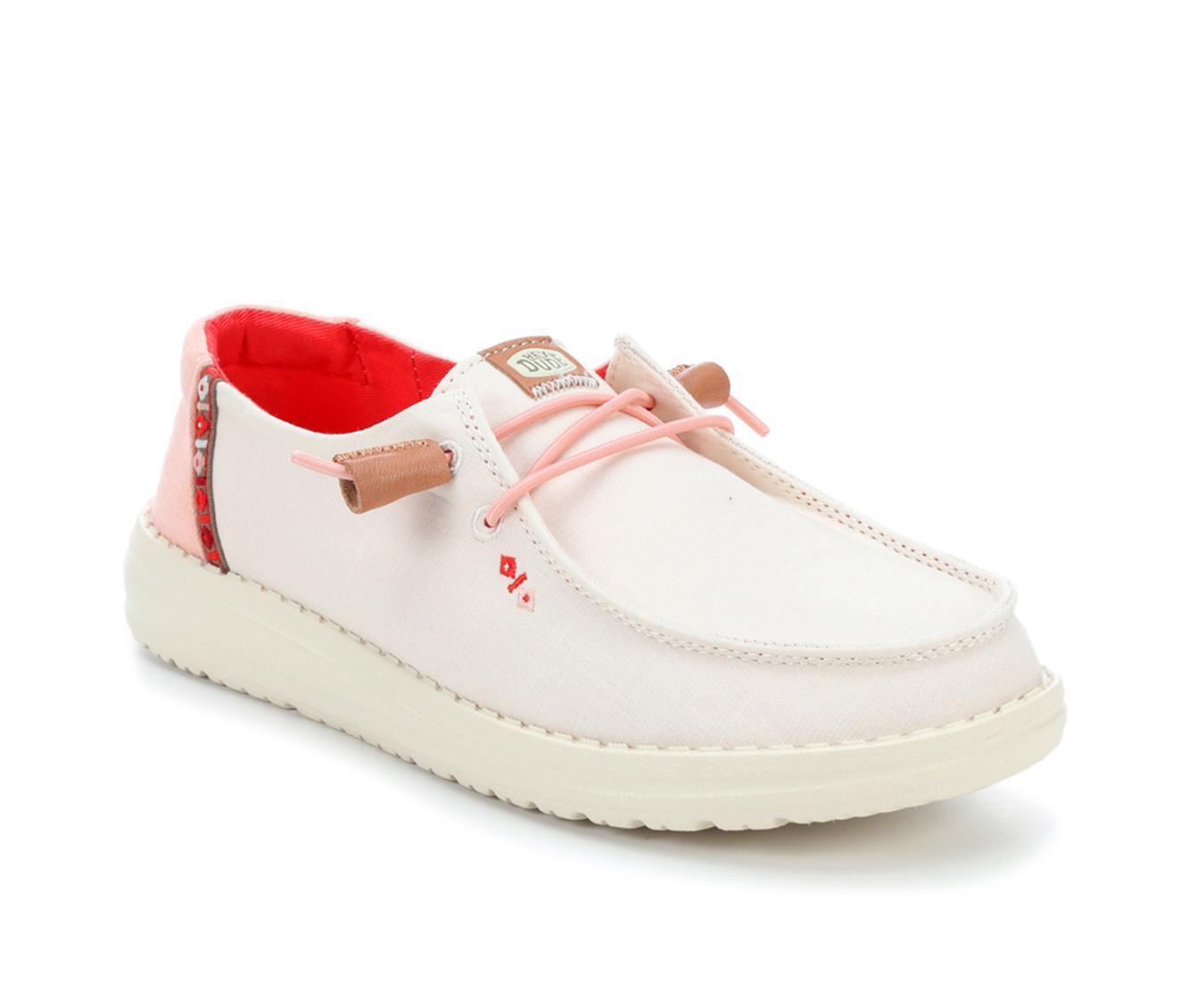 Women's HEYDUDE Wendy Chambray Boho Casual Shoes Product Image