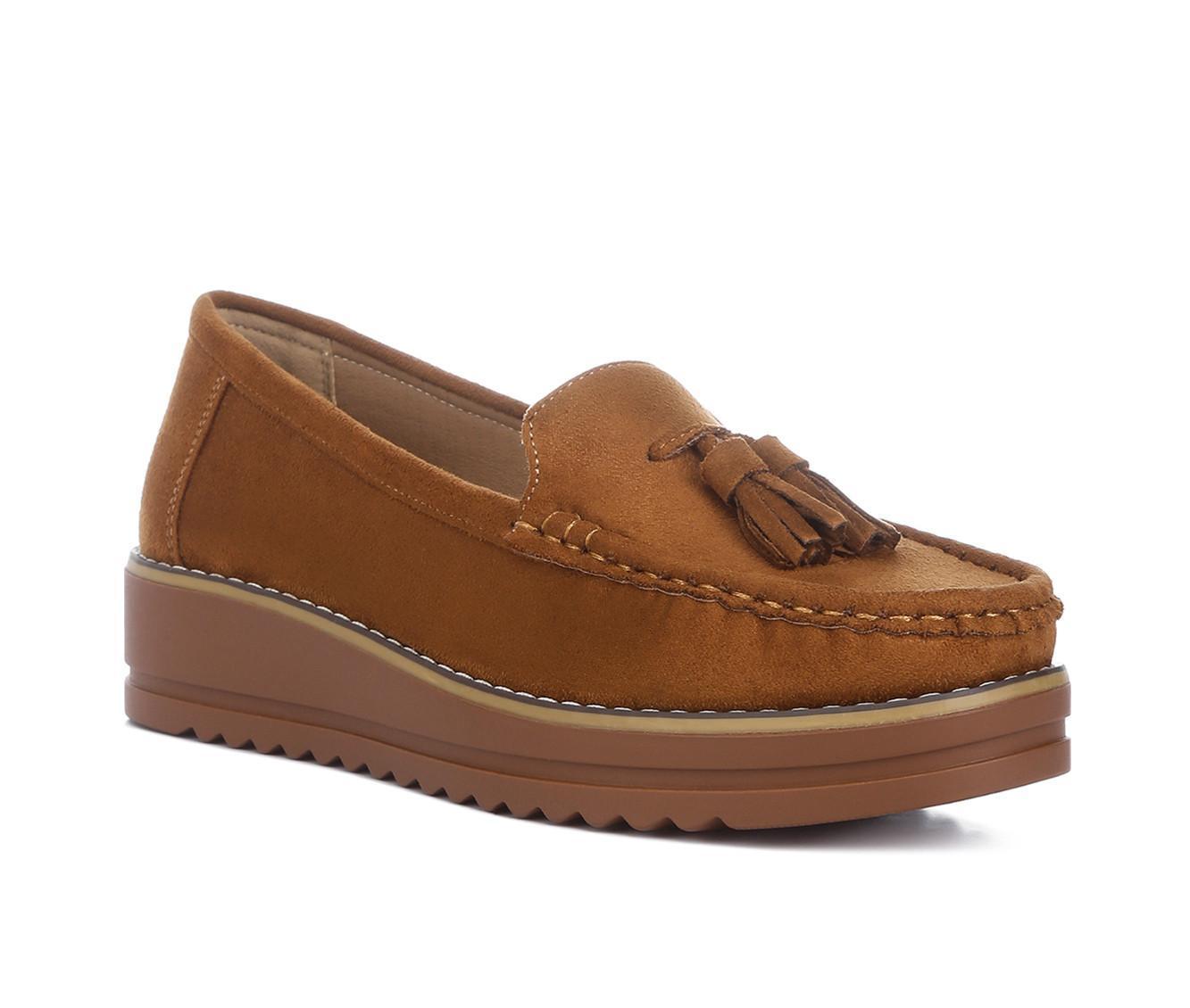 Women's London Rag Daiki Wedge Loafers Product Image