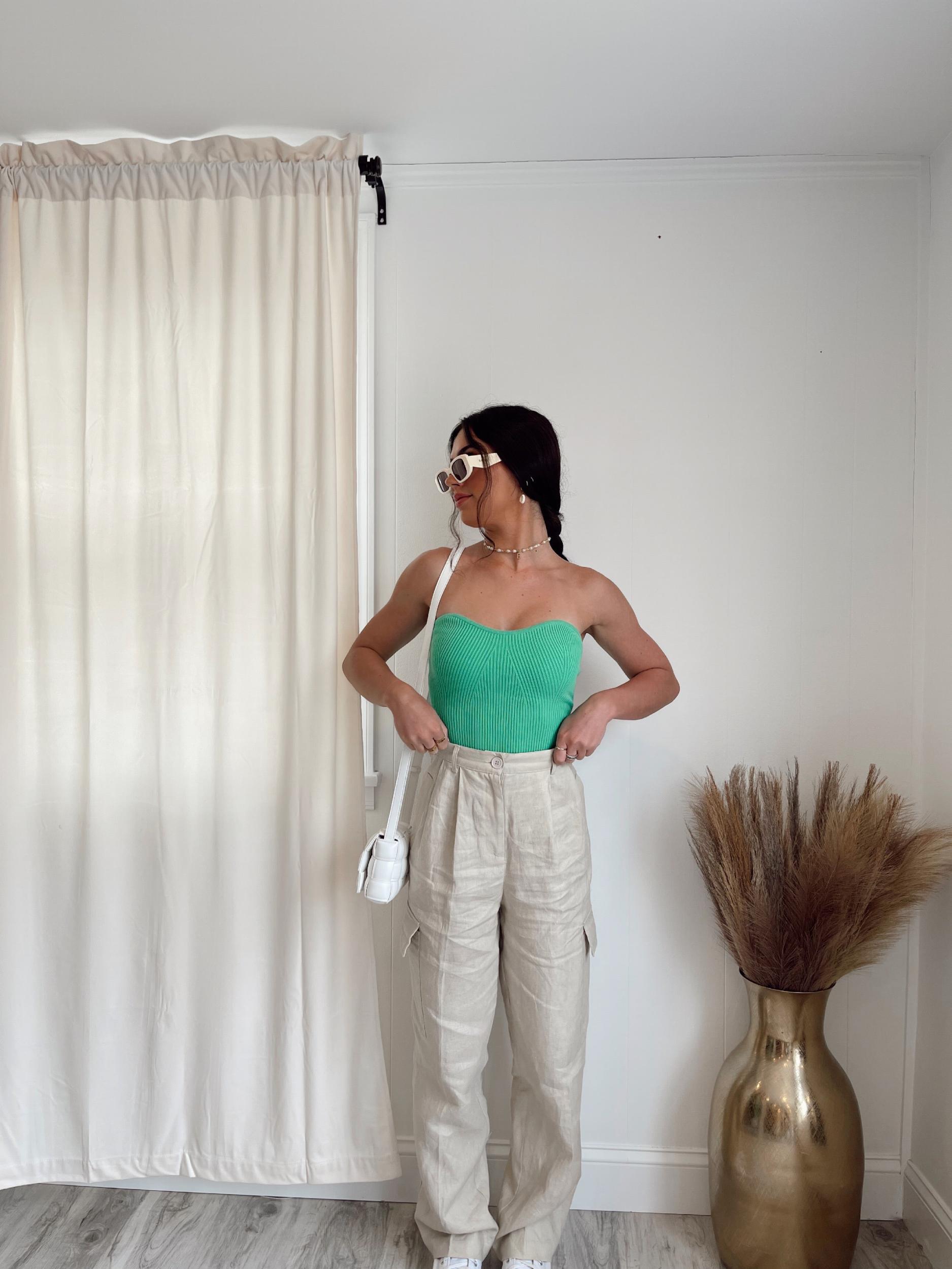 FINAL SALE Sweetheart Rib Knit Tube Top Product Image
