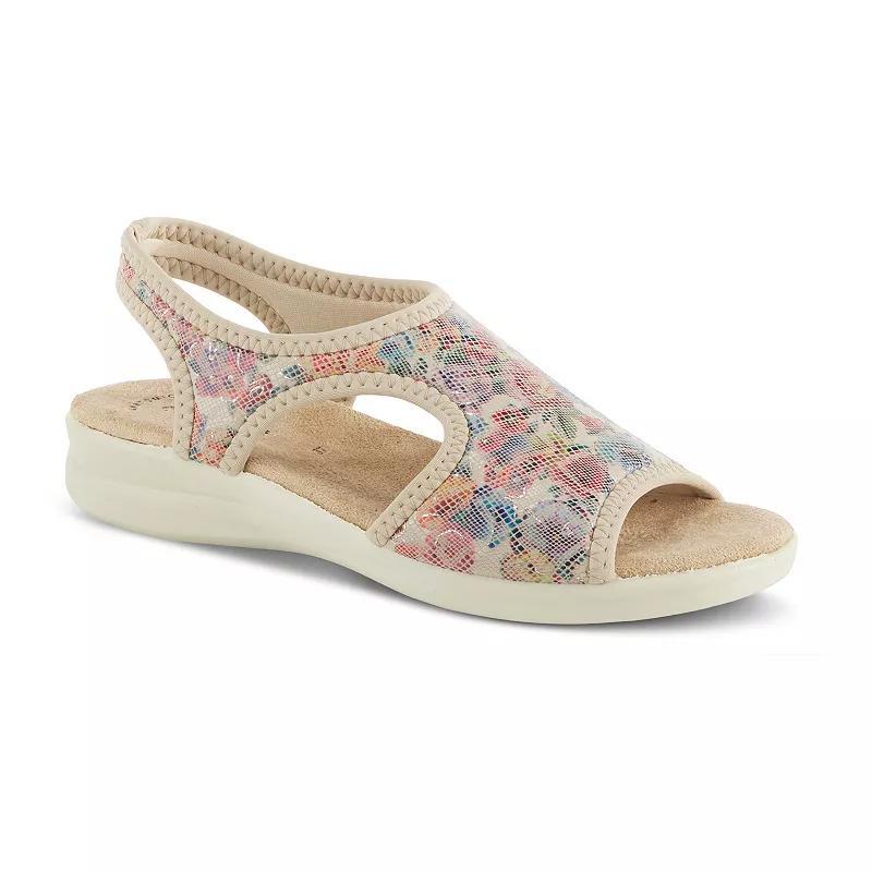 Flexus by Spring Step Nyaman Women's Slingback Sandals, Size: 36, Beige Team Product Image
