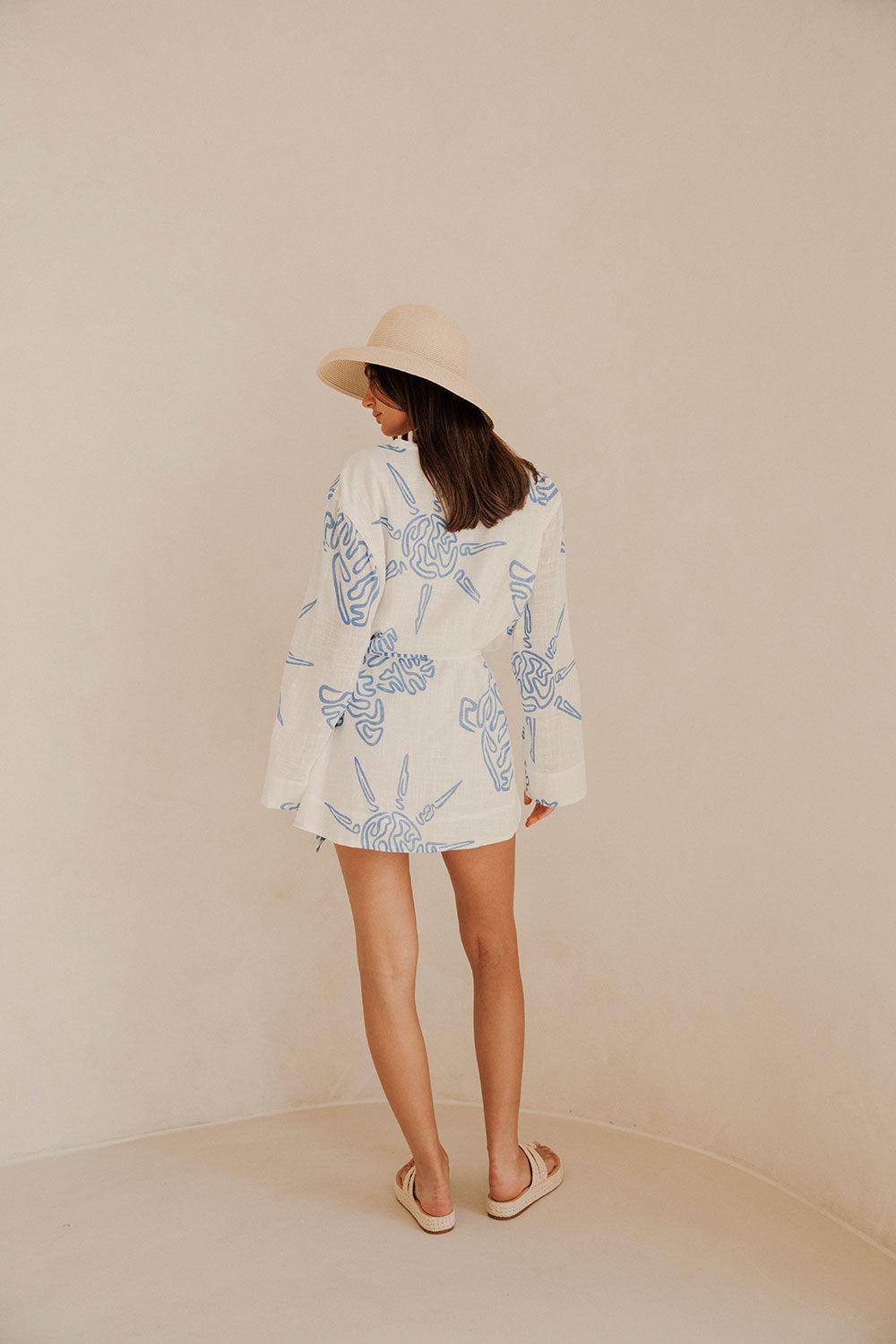 Ali Dress - Evoke Blue Product Image