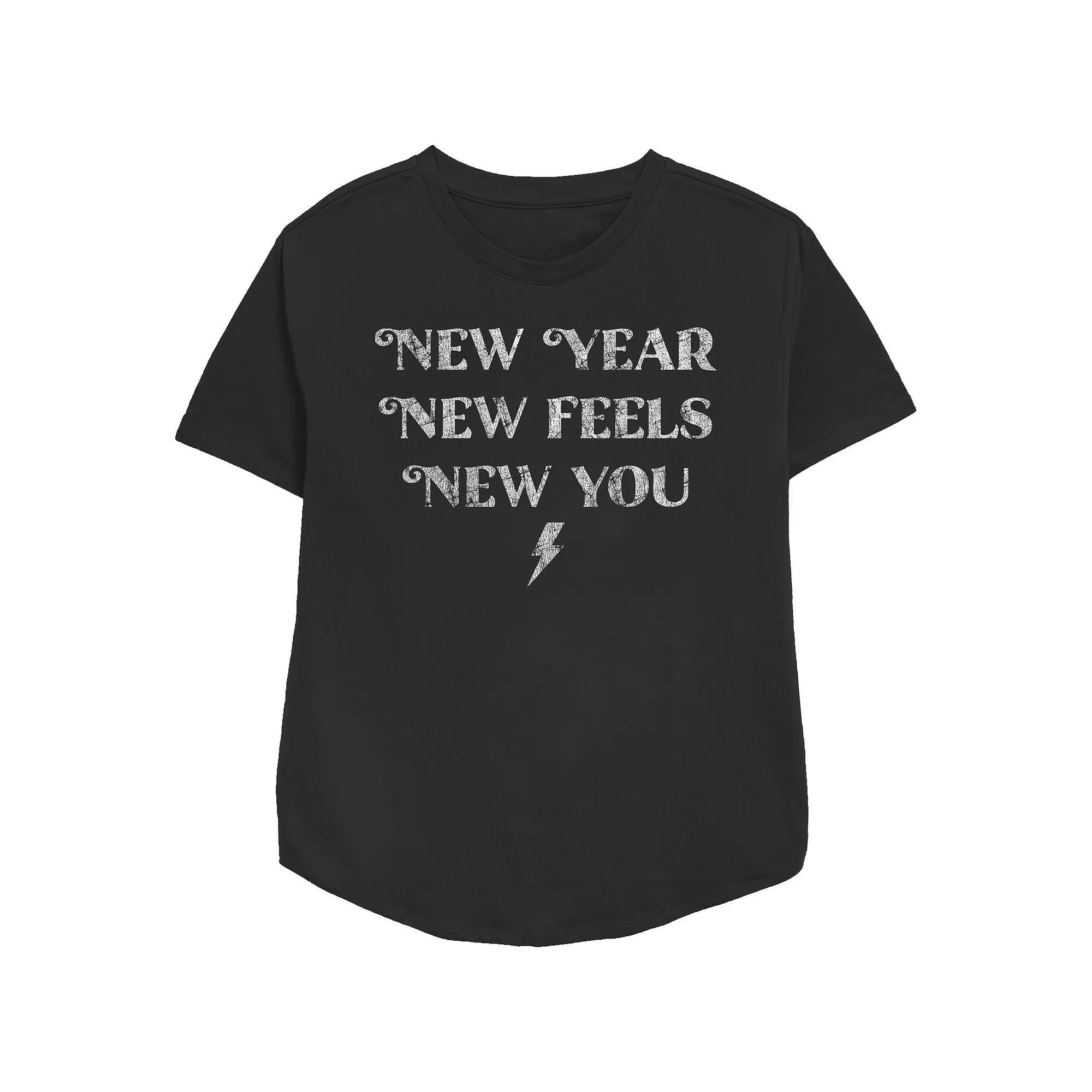 Women's Groovy Mama Relaxed Fit Graphic Tee, Size: Medium, Black Product Image