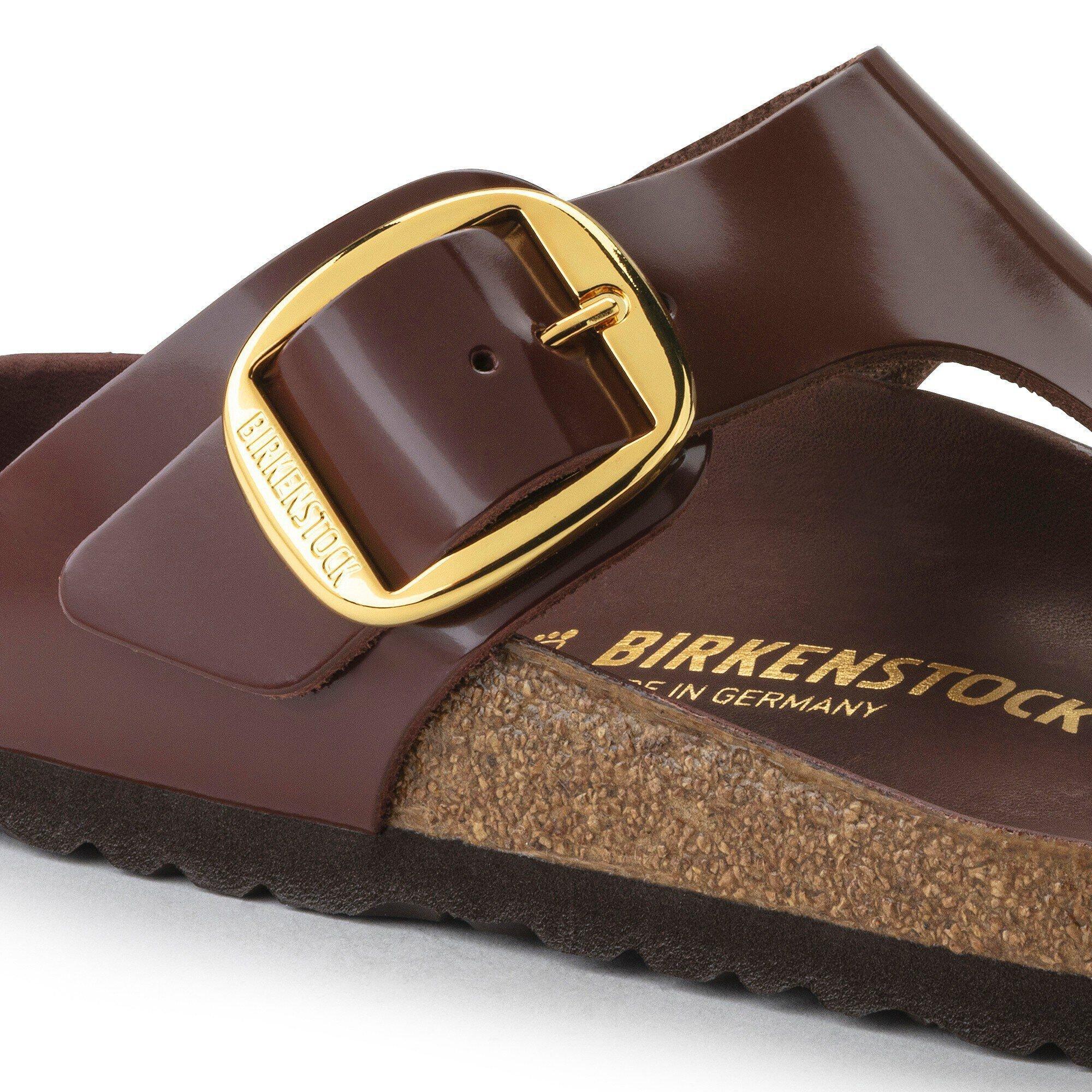 Gizeh Big Buckle Natural Leather Patent Product Image
