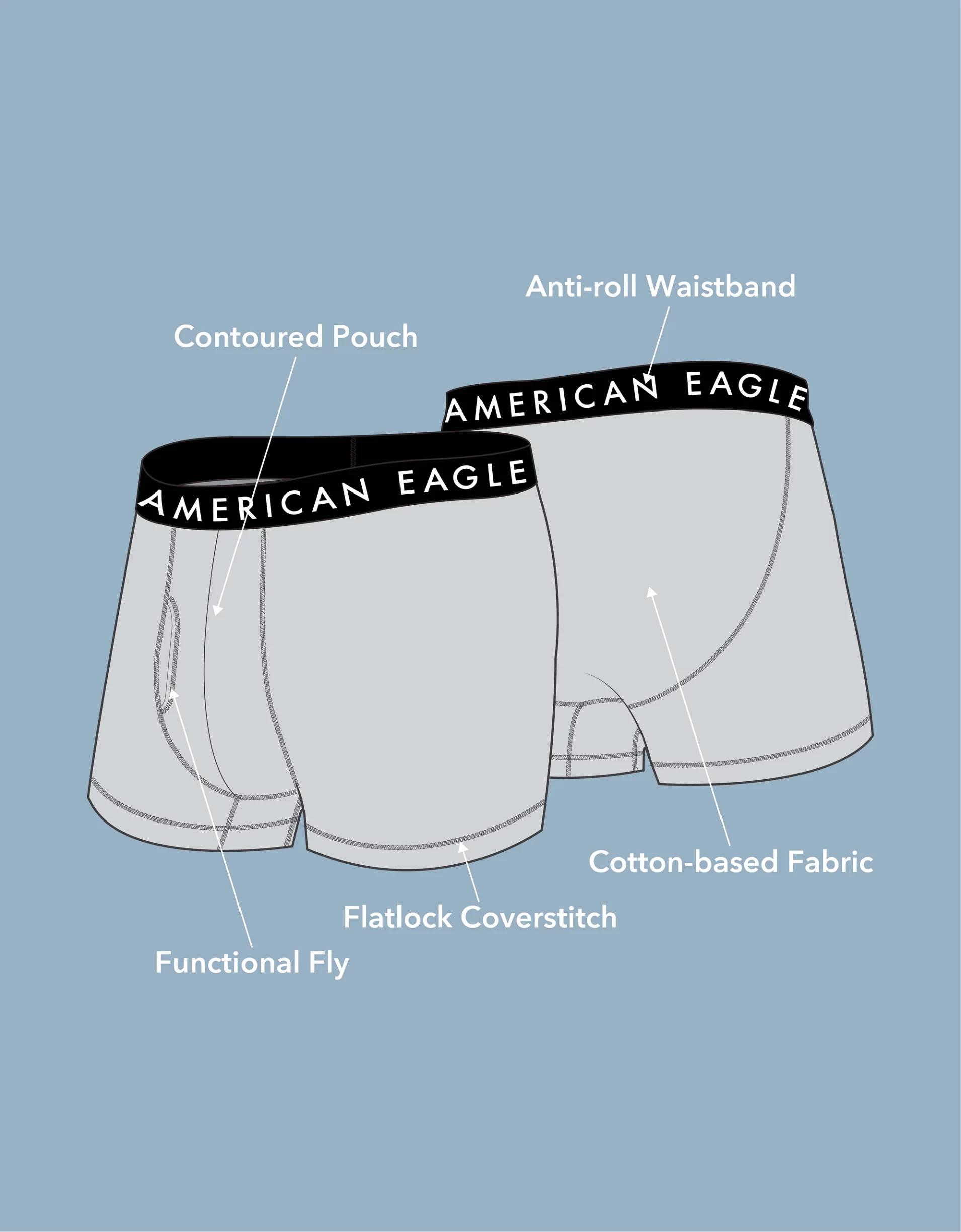 AEO Men's Space Dye 4.5" StealthMode Boxer Brief Product Image
