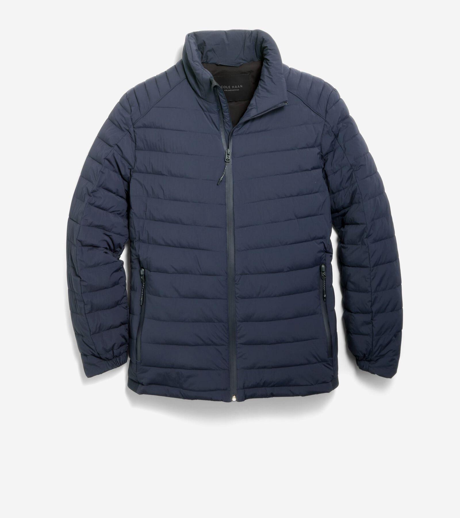Cole Haan Stretch Quilted Jacket Product Image