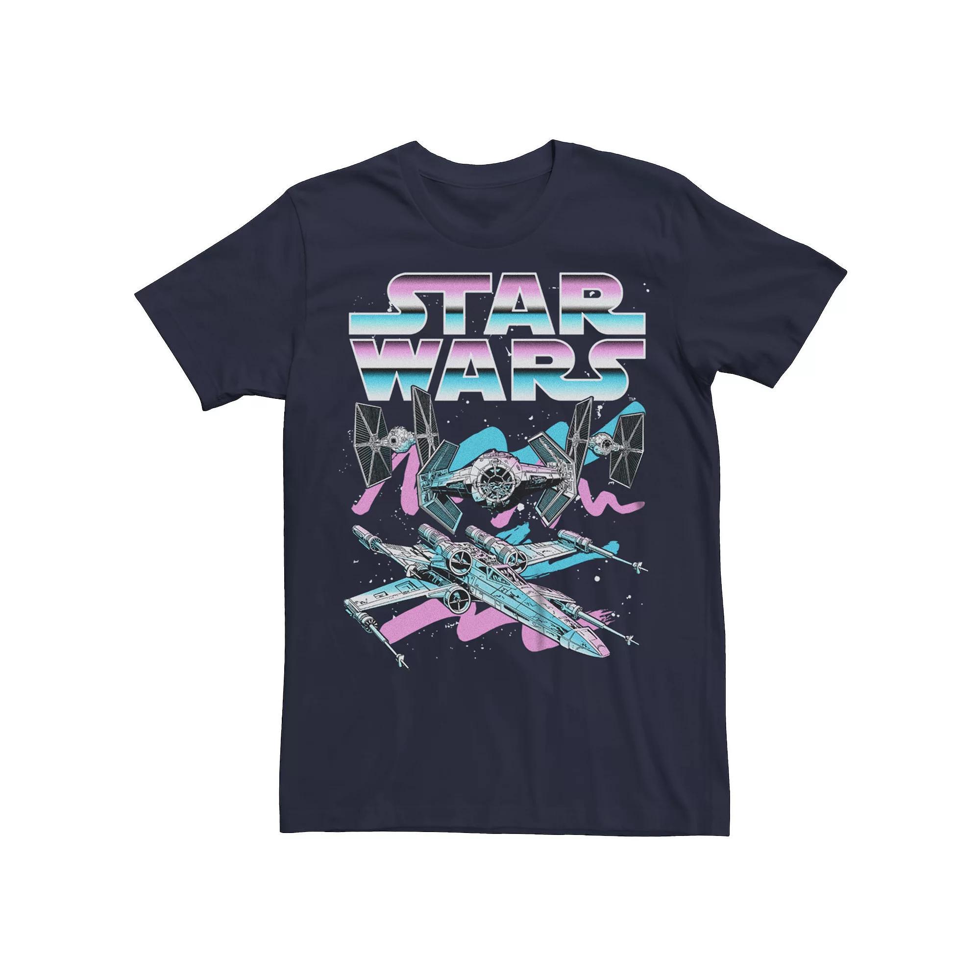 Men's Star Wars R2-D2 Vintage Style Tee, Size: Small, Grey Product Image
