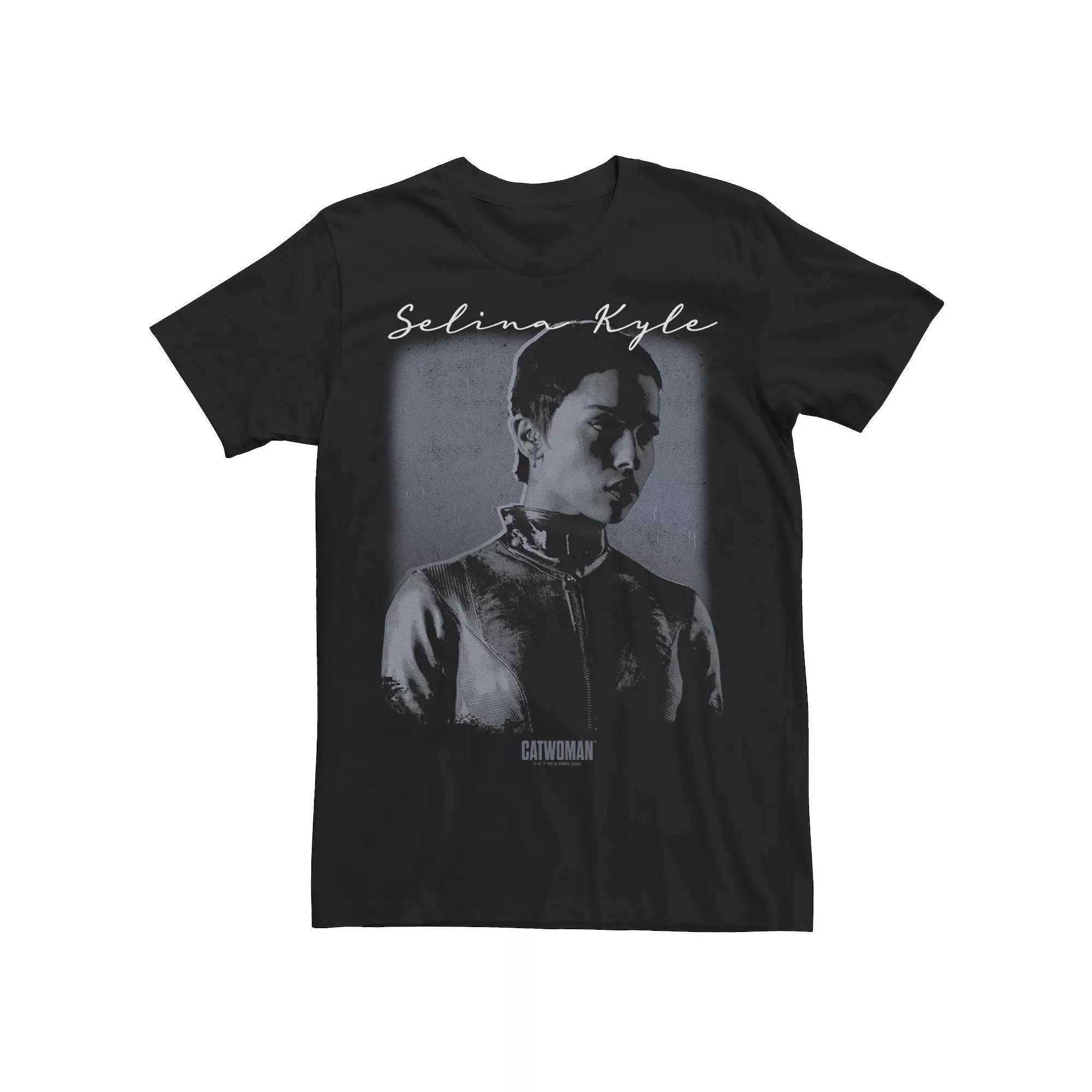 Mens DC Comics The Batman Miss Kyle Portrait Tee Product Image