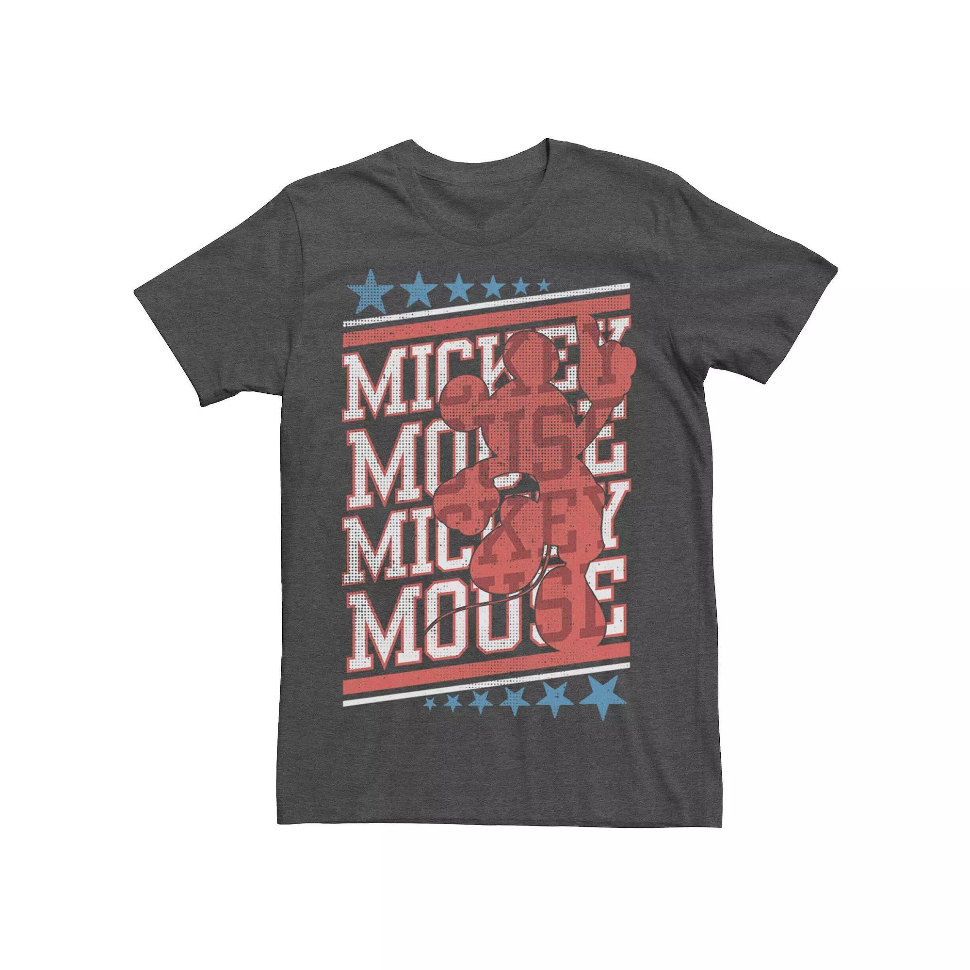 Mens Disney Princess Classic Cartoon Group Collage Tee Grey Heather Product Image