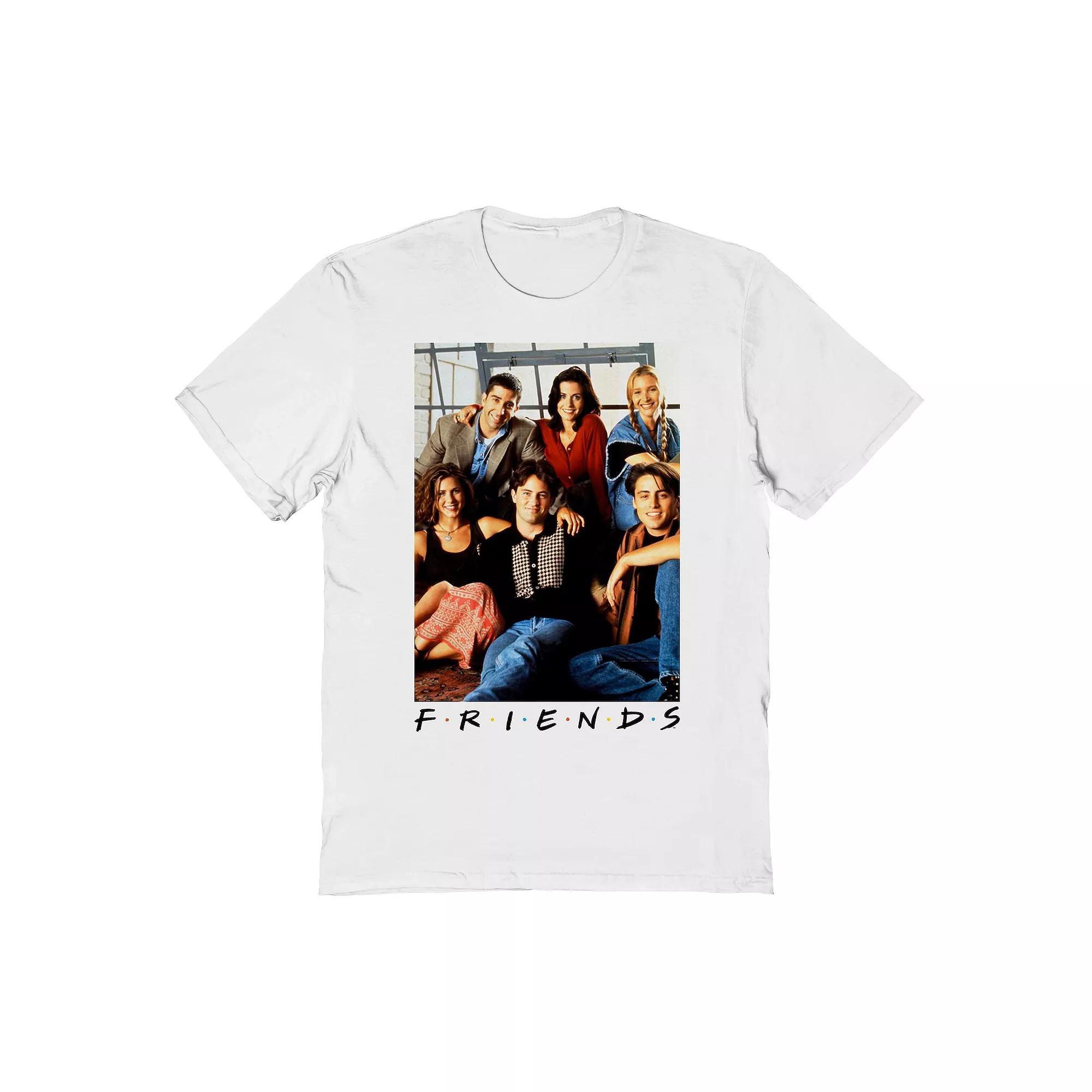 Men's Group Photo Graphic Tee, Size: XXL, White Product Image