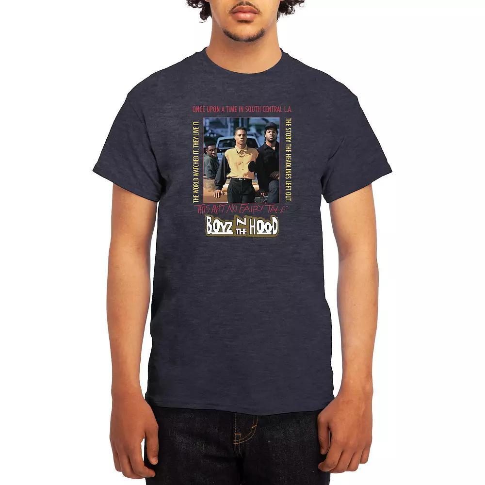 Men's Attack on Titan Standing Pile Tee, Size: Large, Red Product Image