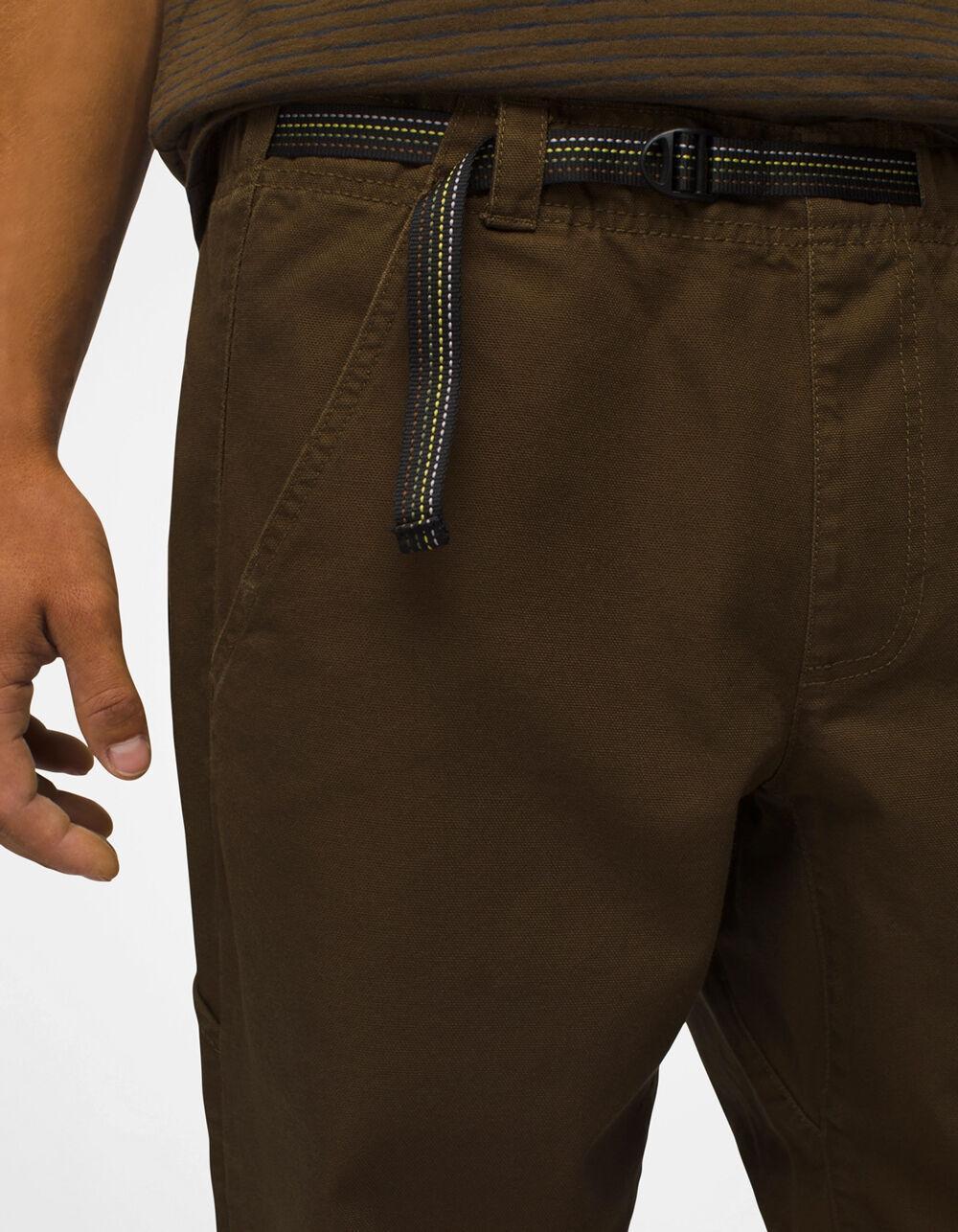 PRANA Voyaged Mens Relaxed Straight Pants - BROWN Product Image