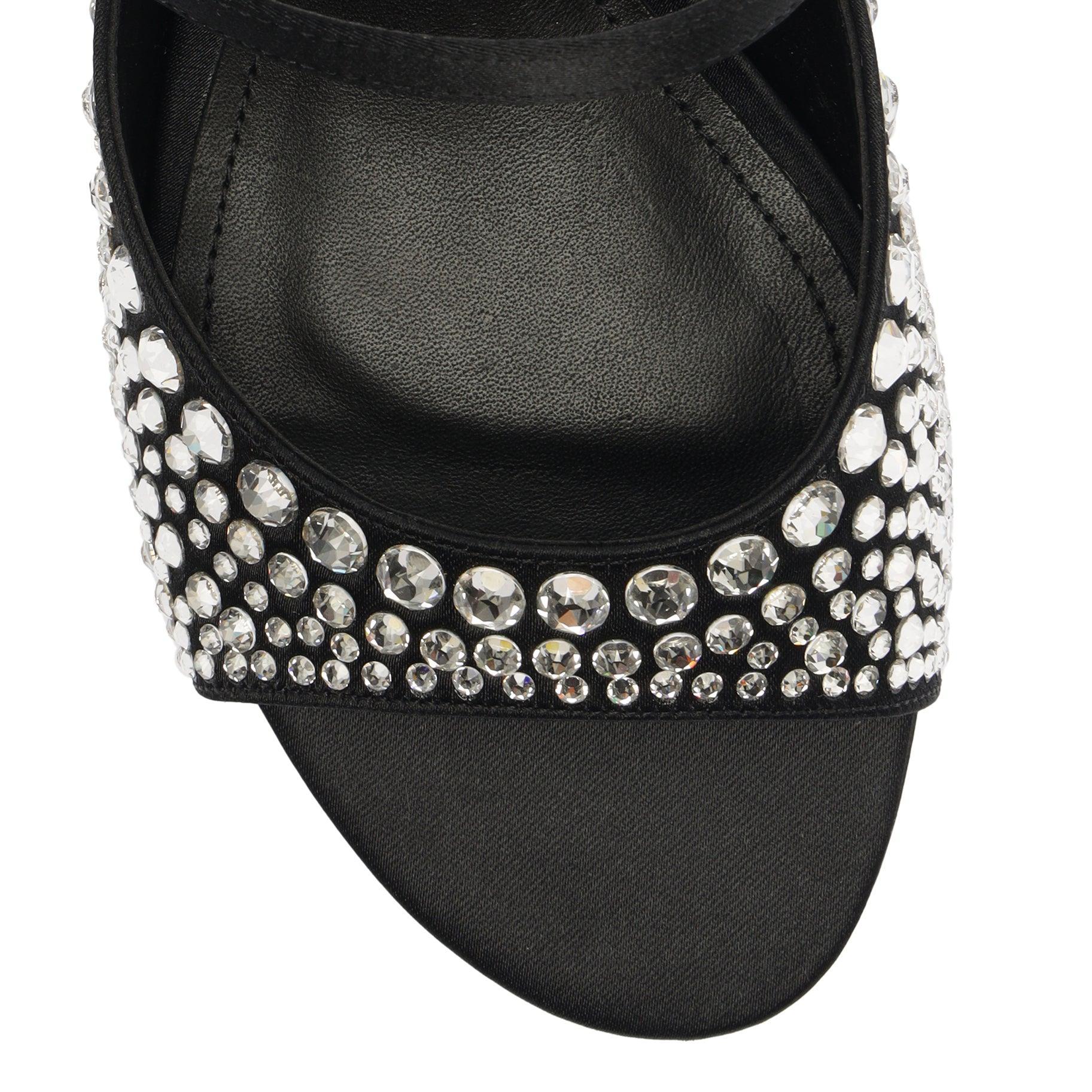 Louise Low Satin Sandal Product Image