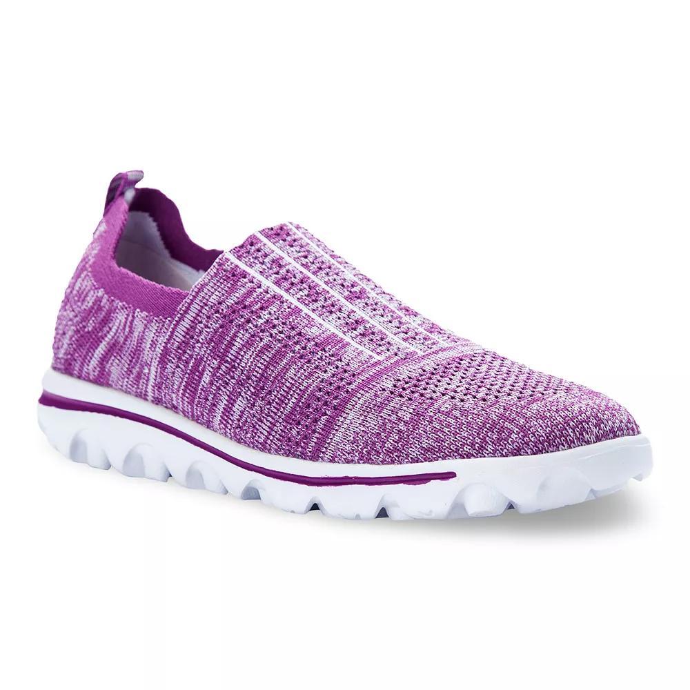 Propet TravelActiv Stretch Womens Sneakers Pink Product Image