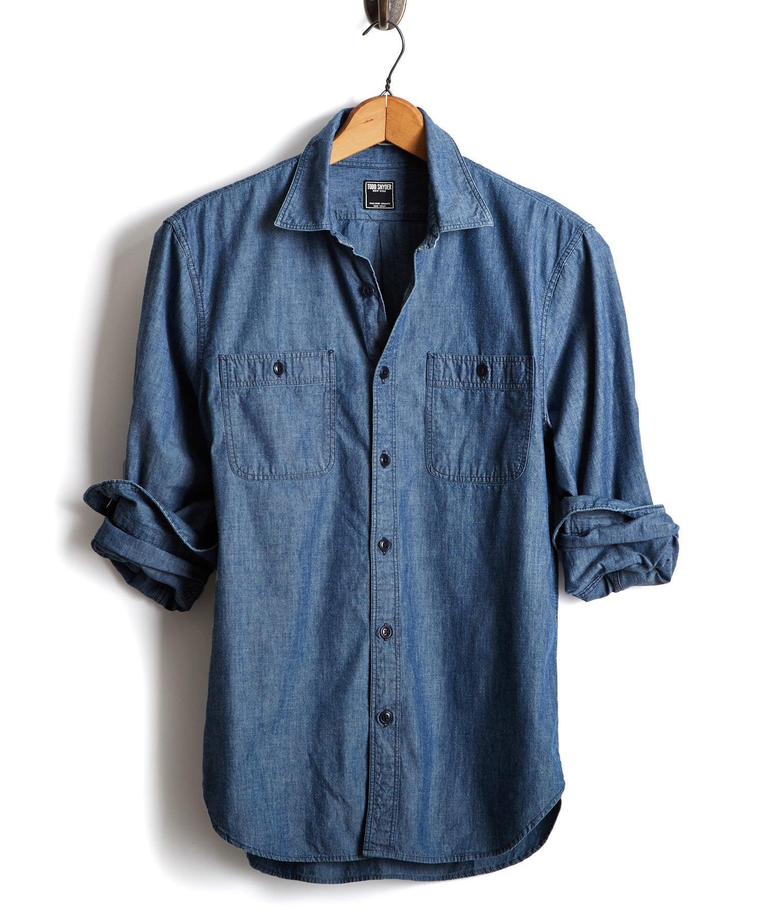 Japanese Chambray Work Shirt Product Image