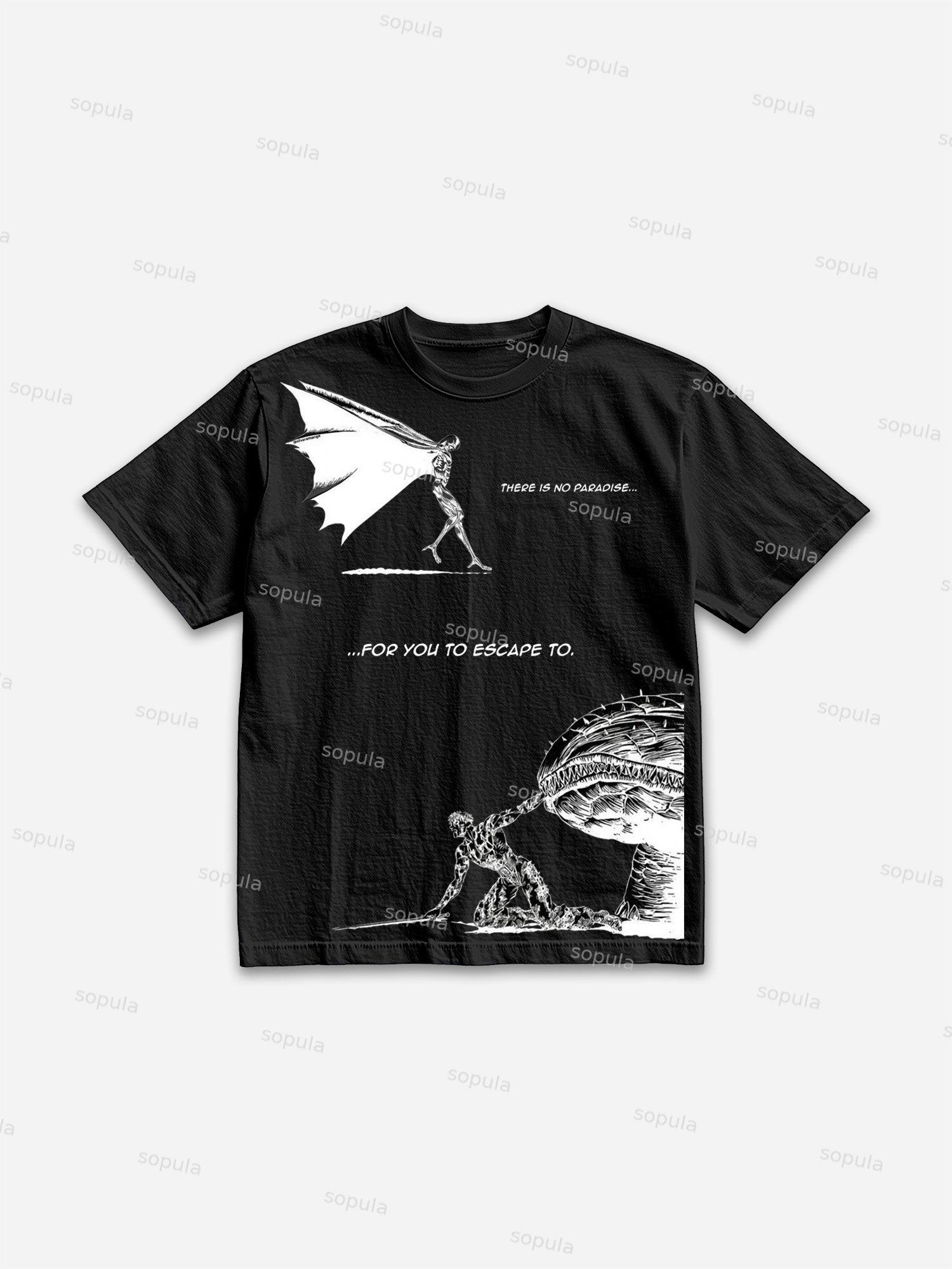 Berserk Manga Graphic Cotton T-shirt Product Image