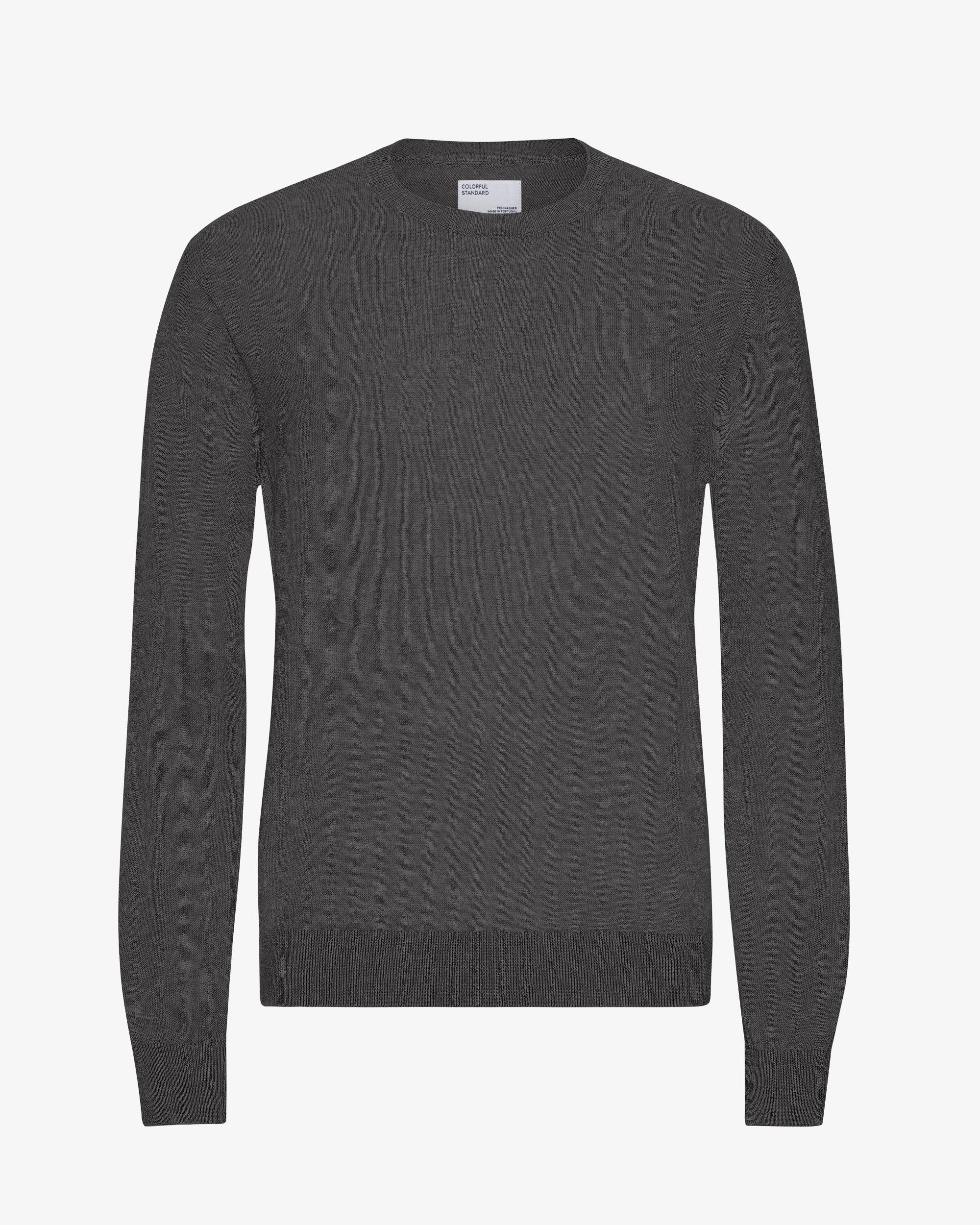Light Merino Wool Crew - Oxblood Red Product Image