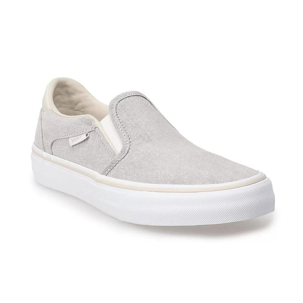 Vans Asher DX Womens Slip-On Shoes Brown Product Image