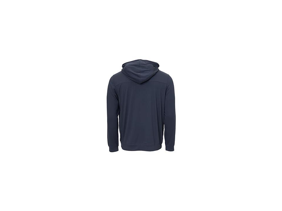 Barefoot Dreams Malibu Collection(r) Butterchic Hoodie (Indigo) Men's Sweater Product Image