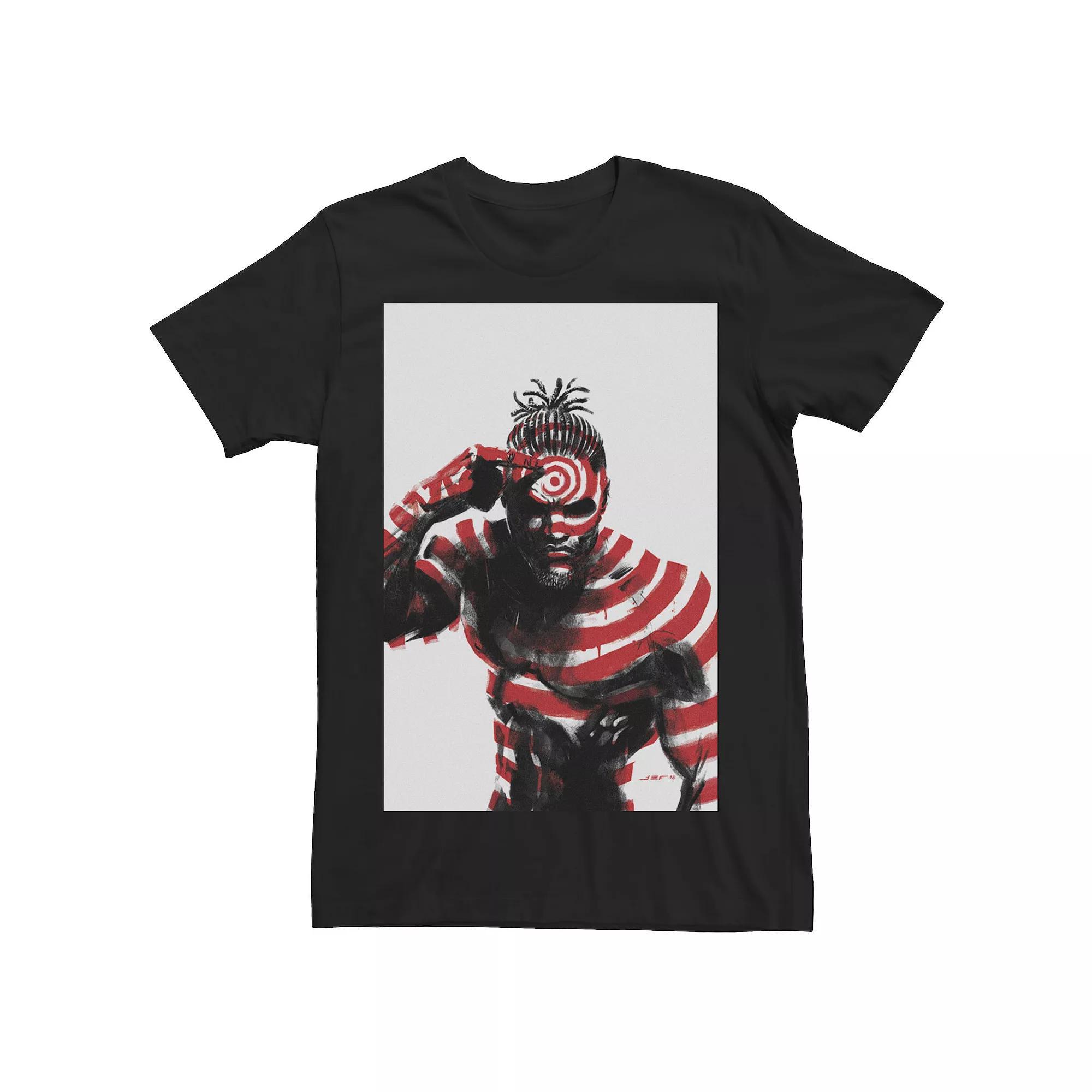 Men's Marvel Comixology Killmonger #3 Collection Comic Cover Graphic Tee, Size: XL, Black Product Image