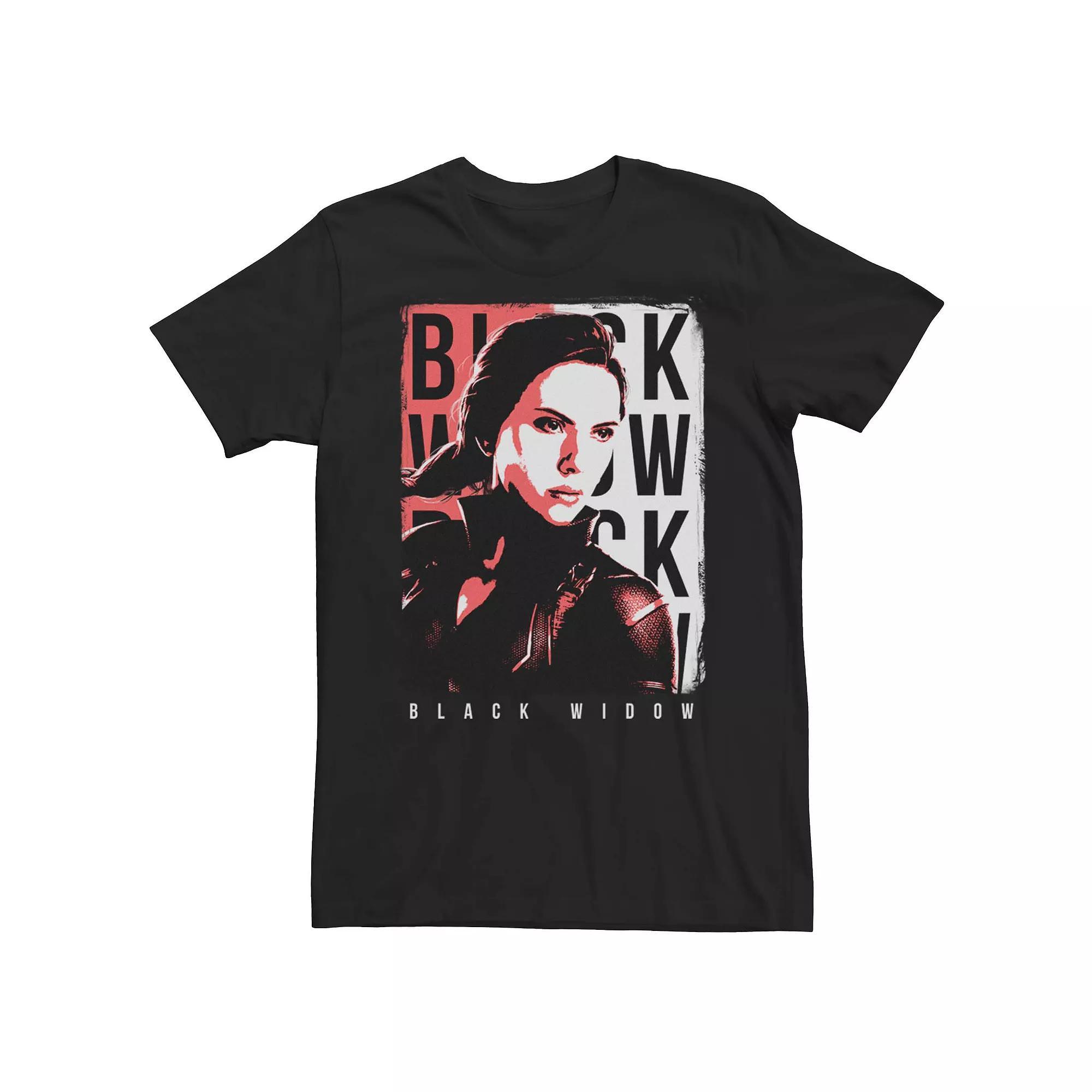 Men's Marvel Avengers Endgame Black Widow Ornate Tee, Size: Large Product Image