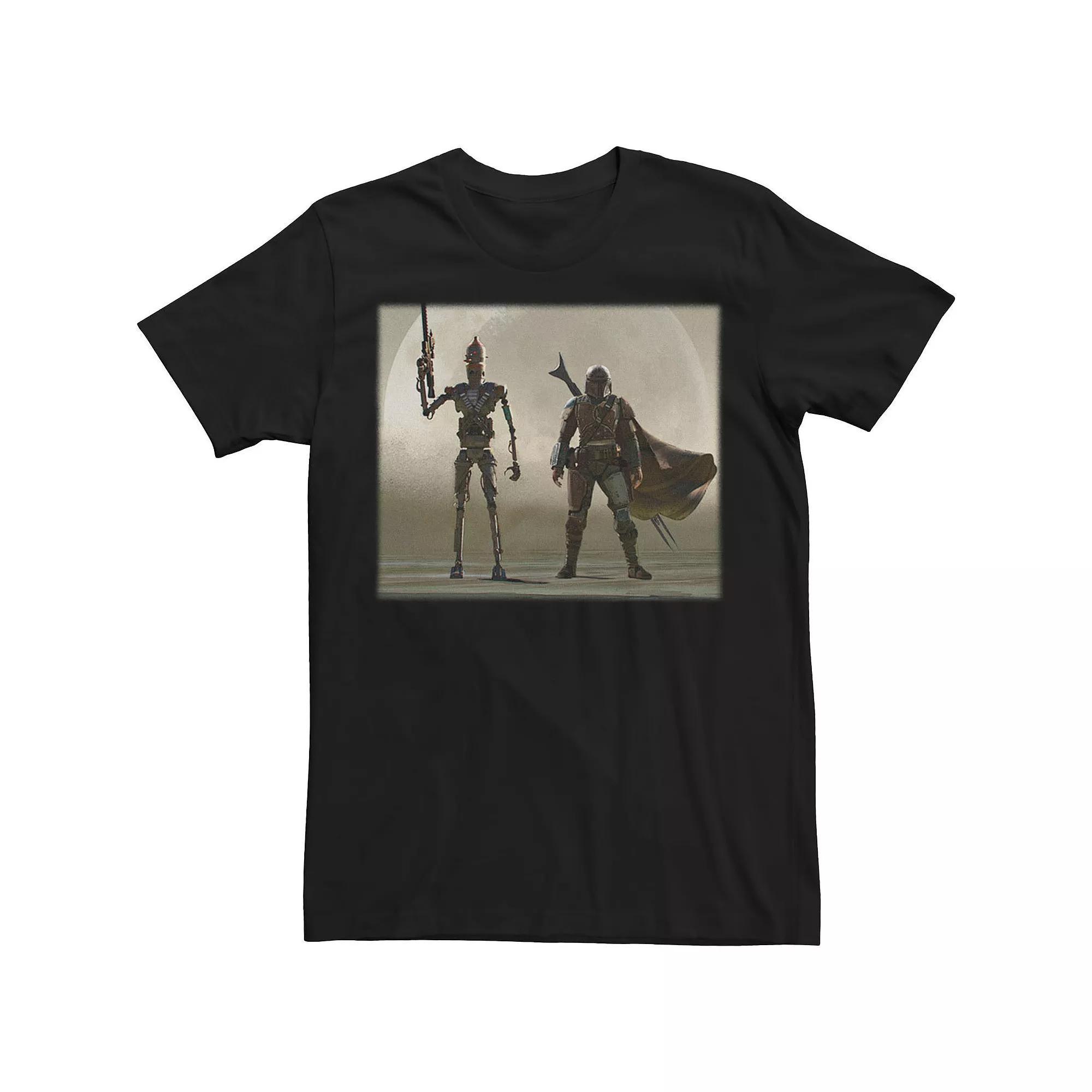 Big & Tall Star Wars Best Father In The Galaxy Tee, Men's, Size: Large Tall, Black Product Image