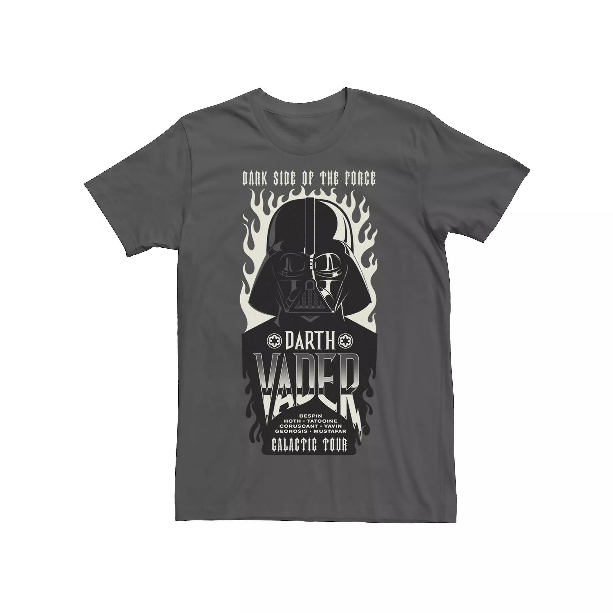 Men's Star Wars Vader Galactic Tour Tee, Size: Medium, Grey Product Image