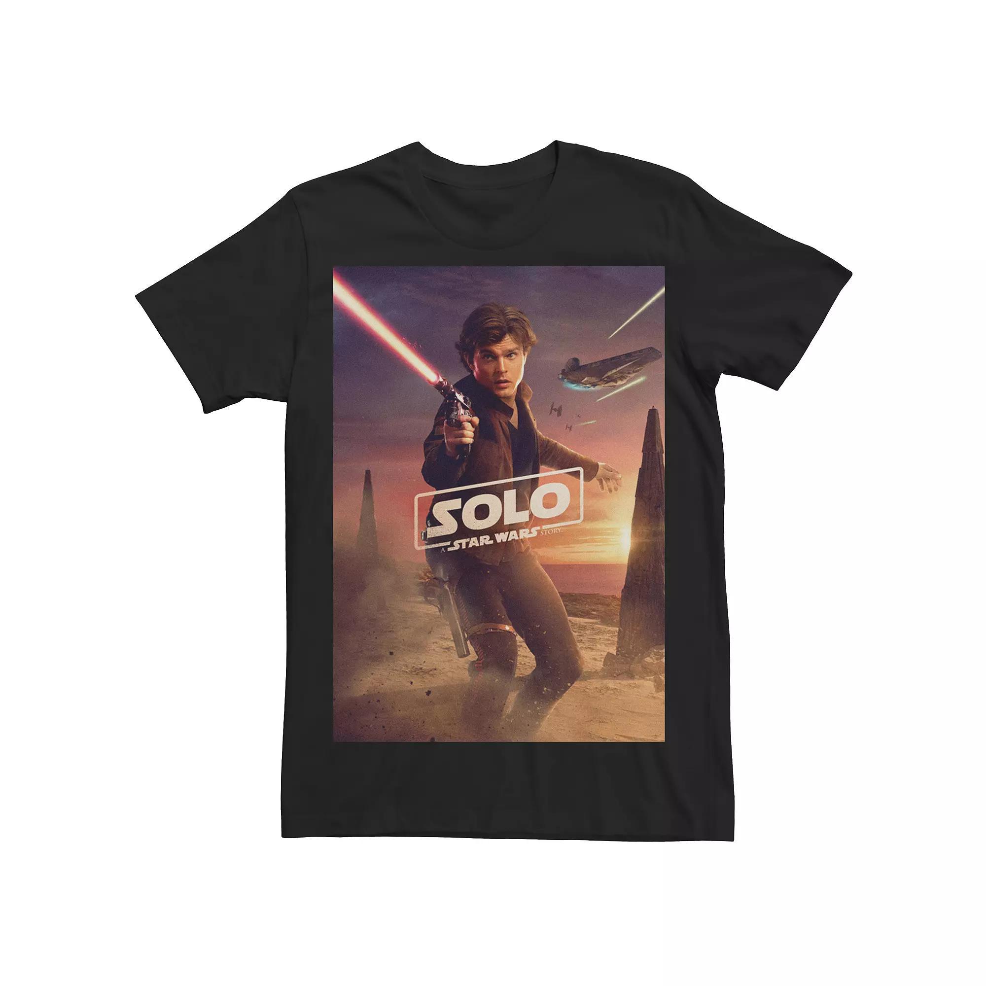 Mens Star Wars Han Solo Poster Tee Product Image
