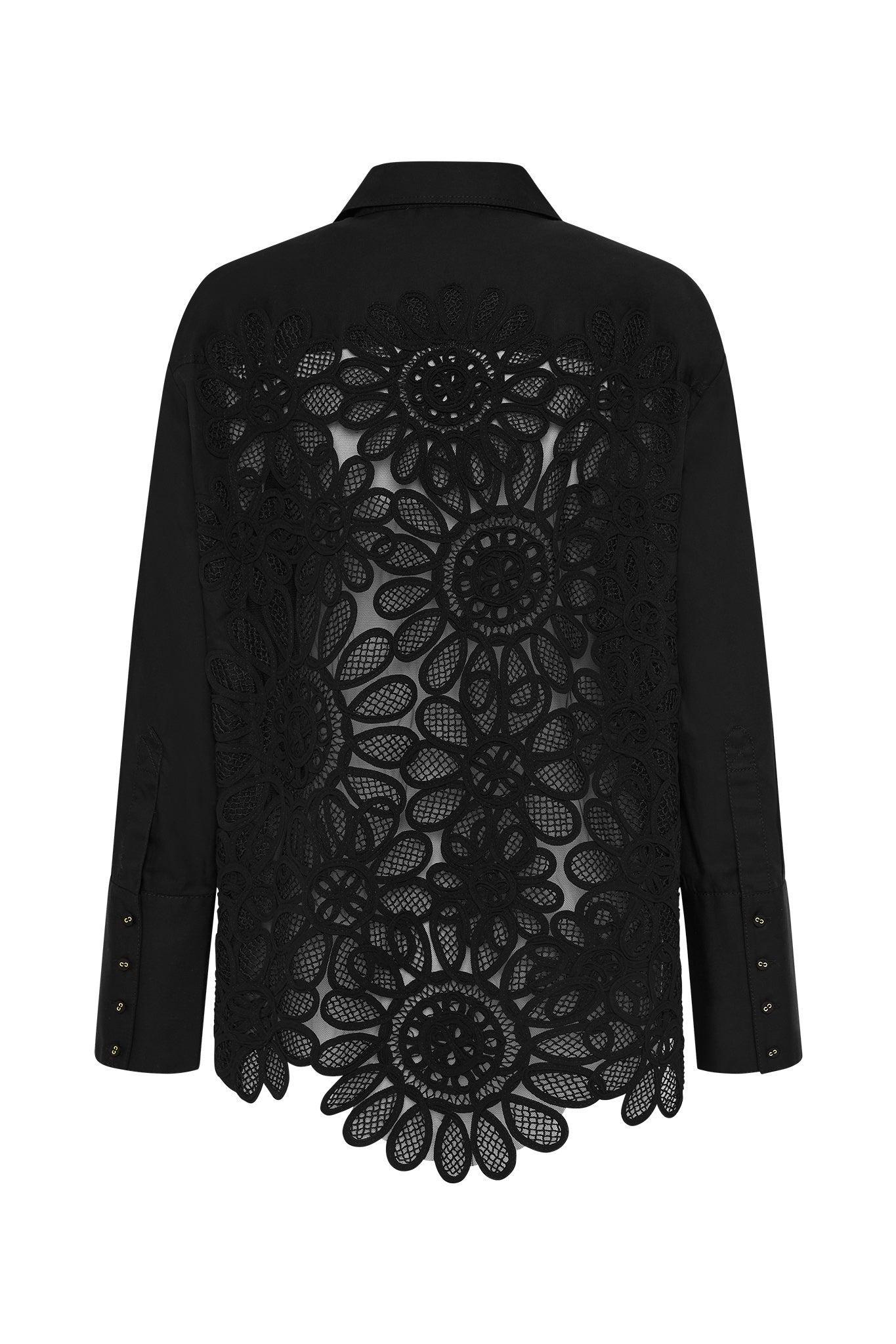 Jacqueline Oversized Logo Shirt Product Image