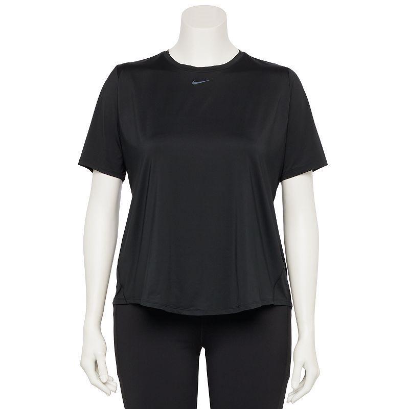 Nike One Classic Women's Dri-FIT Short-Sleeve Top (Plus Size) Product Image
