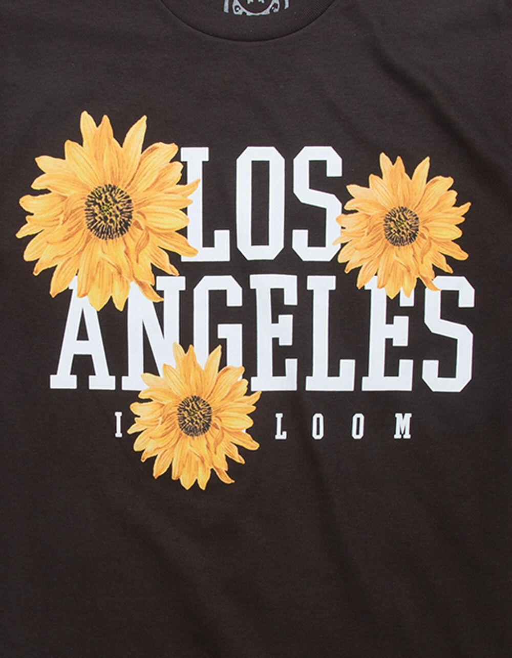 CVLA Sun Flowers Mens Tee - CHOCOLATE Product Image