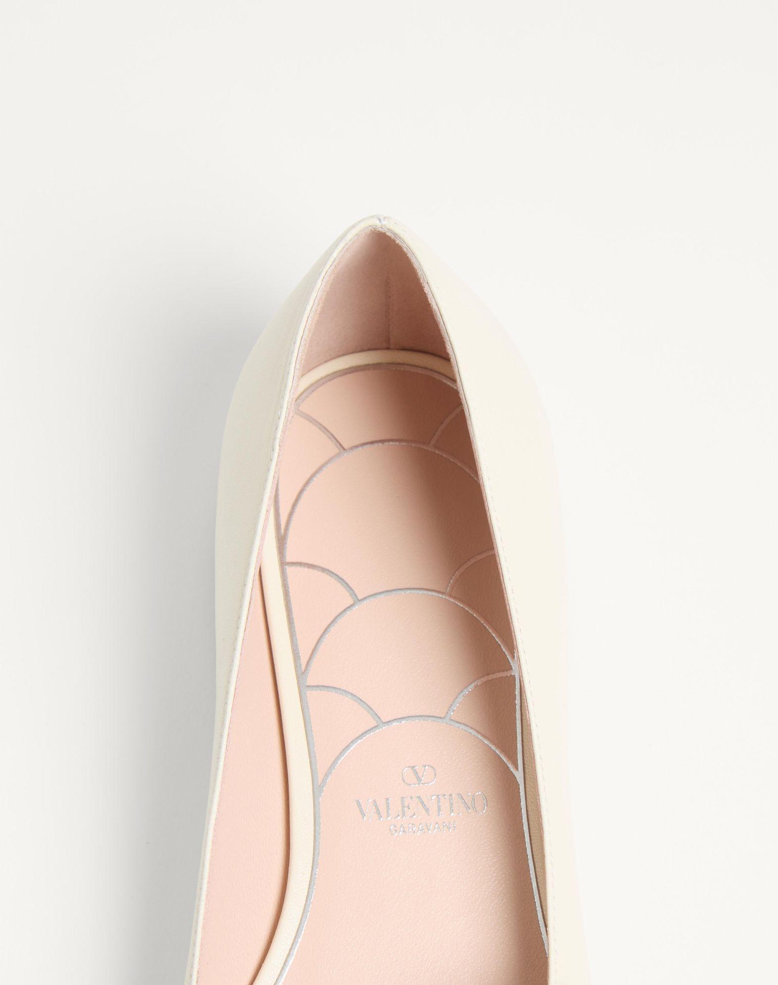 Mary-Jane Preshoes Ballerina In Kidskin With Jewel Button 20Mm Product Image