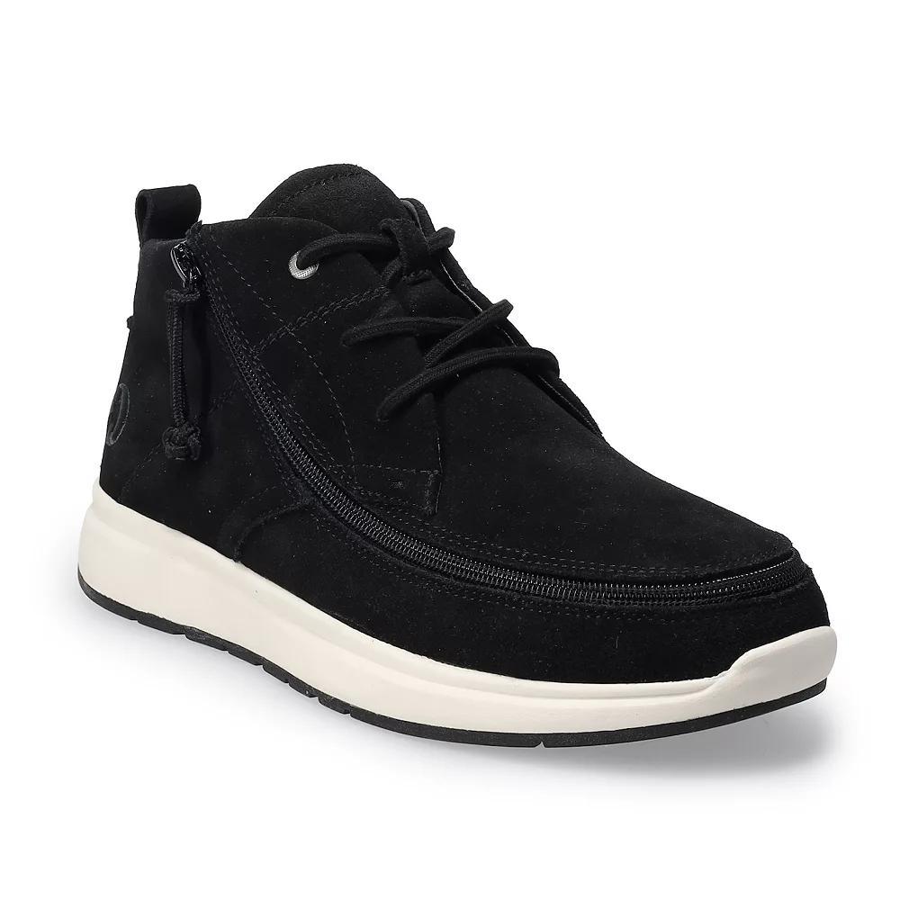 BILLY Footwear Comfort Men's Adaptive Chukka Shoes, Size: 8.5, Black Suede Product Image