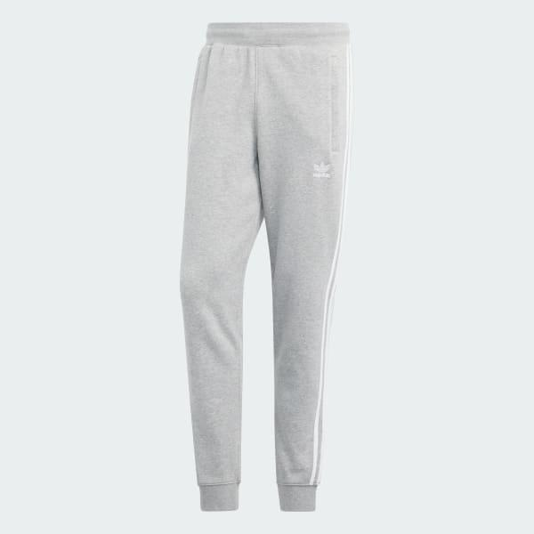 adidas Adicolor 3-Stripes Pants Medium Grey Heather 2XL Mens Product Image