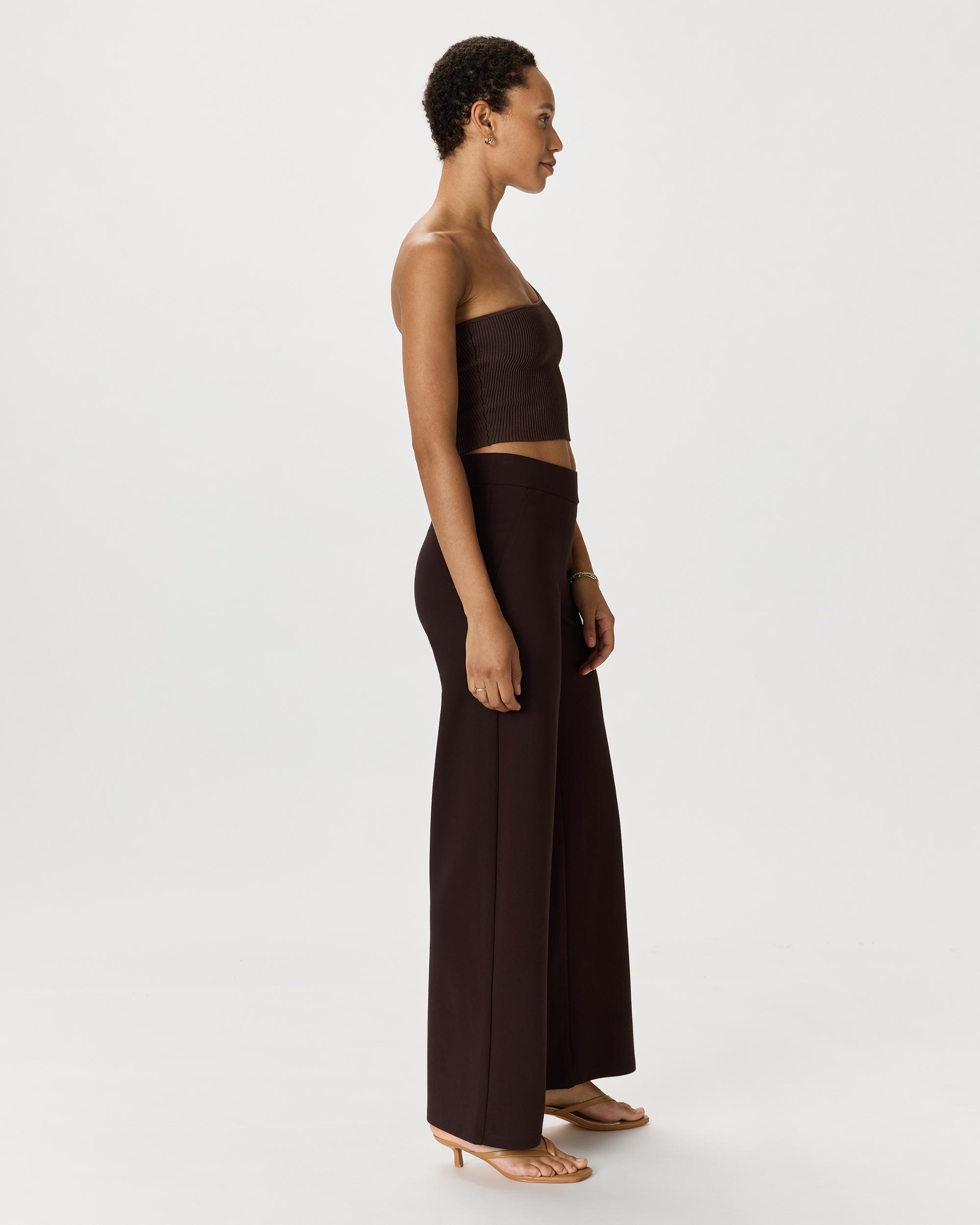 Quince | Women's Ultra-Stretch Ponte Wide Leg Pants Size XL, Rayon Product Image