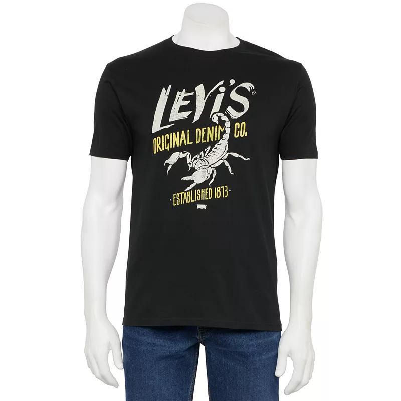 Mens Levis Relaxed-Fit Short-Sleeve Graphic Tee Product Image