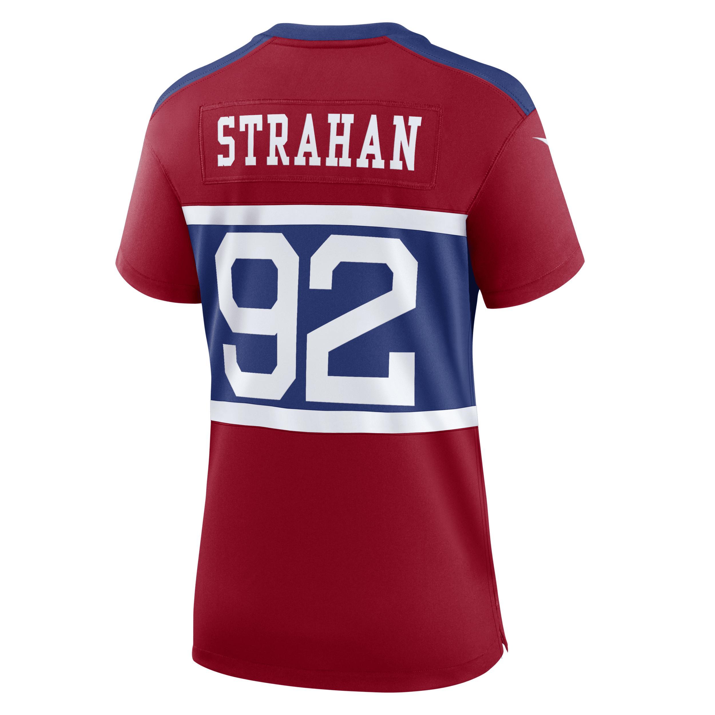 Womens Nike Michael Strahan Century New York Giants Alternate Retired Player Game Jersey Product Image