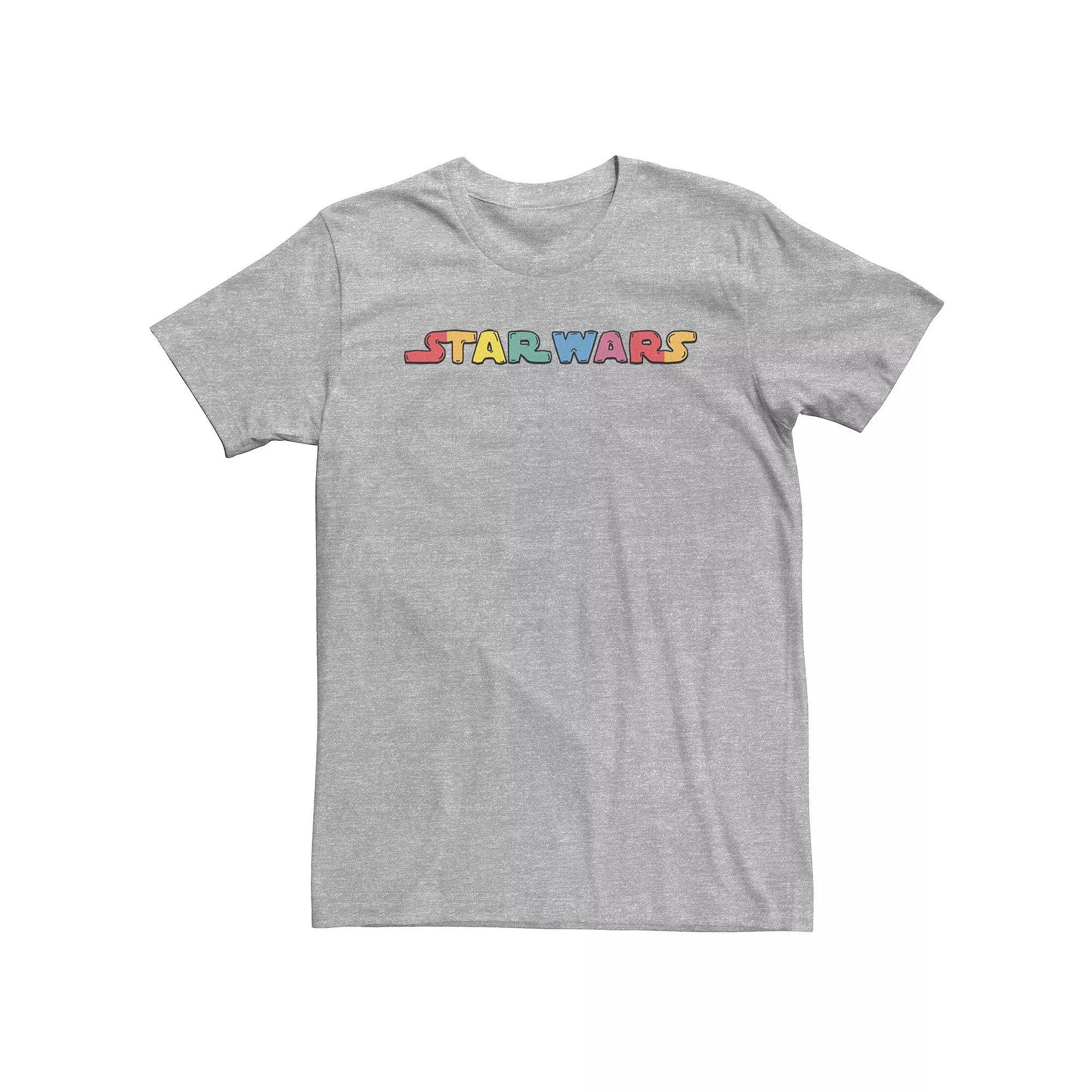 Big & Tall Nickelodeon Rugrats Left Chest Circle Logo Tee, Men's, Size: 4XL Tall, Athletic Grey Product Image