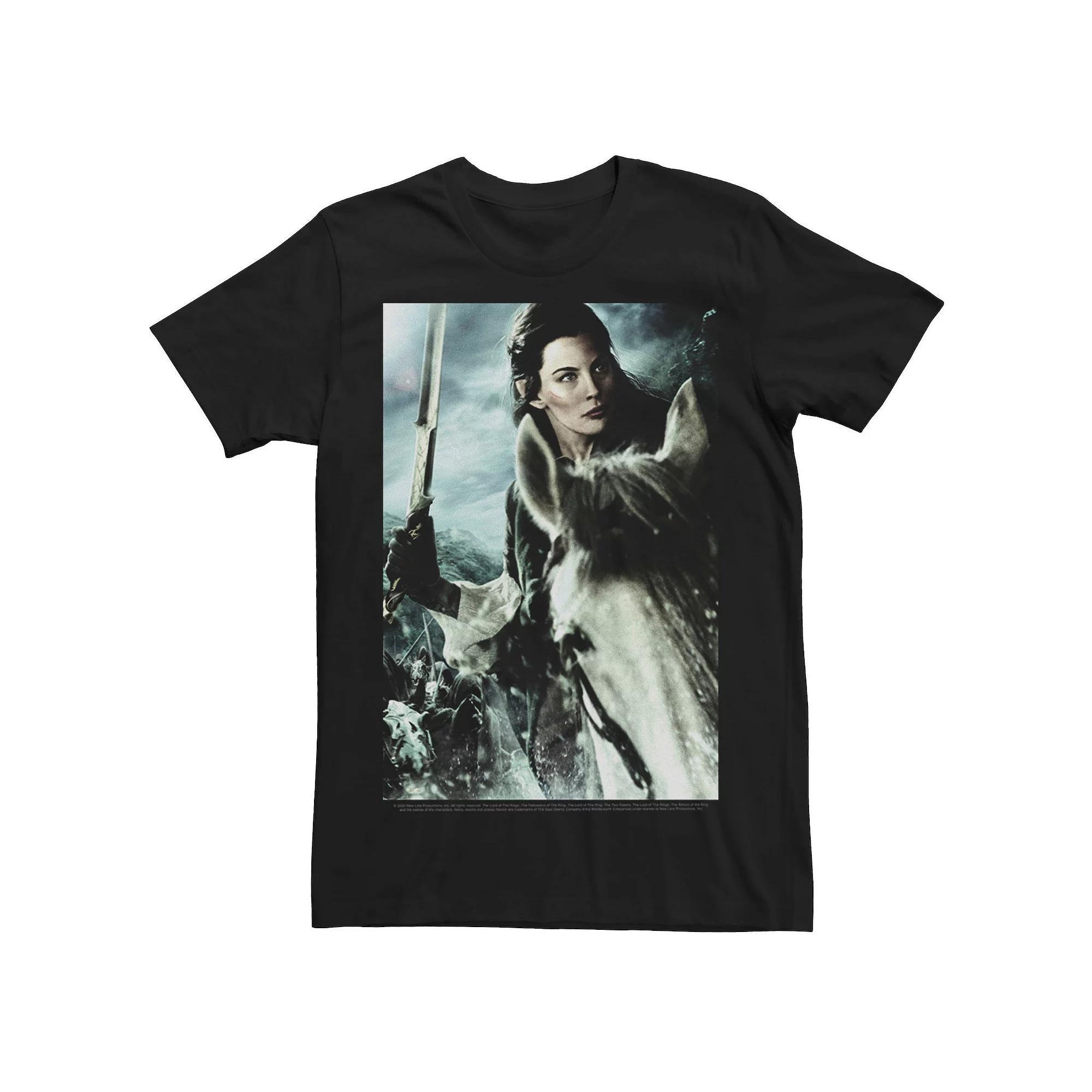 Men's The Lord Of The Rings Arwen Poster Tee, Size: XL, Black Product Image