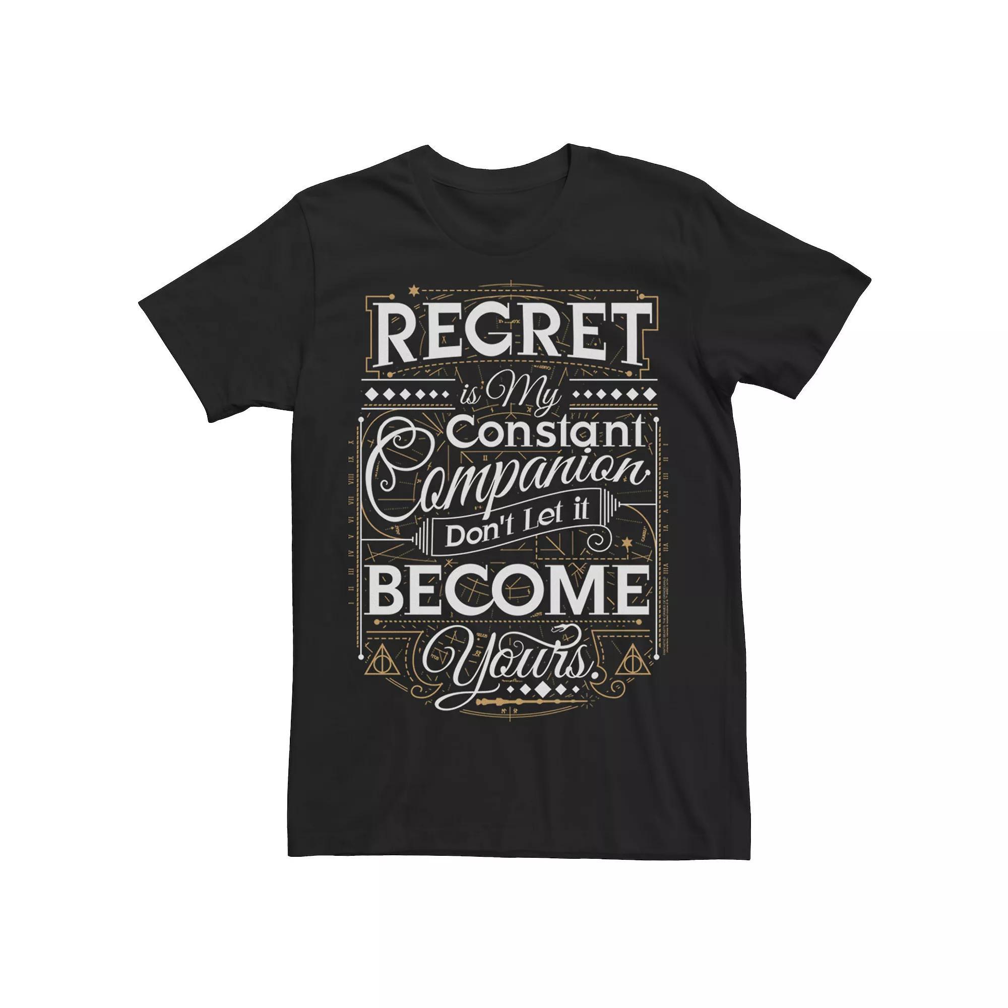 Men's Harry Potter Fantastic Beasts Movie Quote Poster Graphic Tee, Size: Medium, Black Product Image