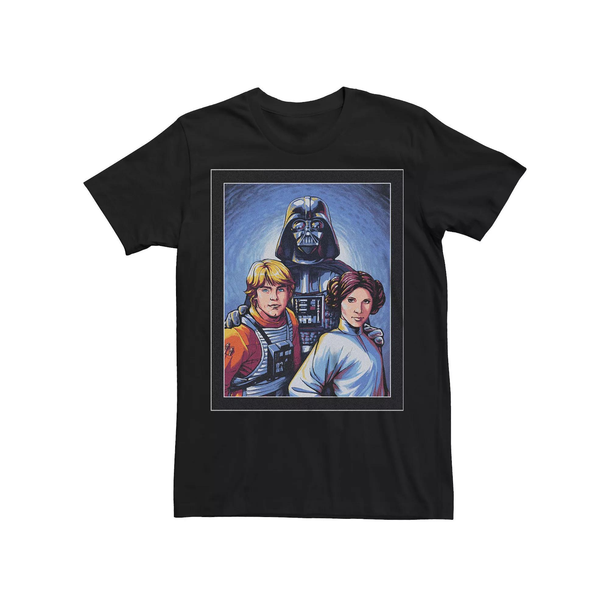 Men's Looney Tunes Marvin The Martian Graphic Poster Tee, Size: Large, Black Product Image