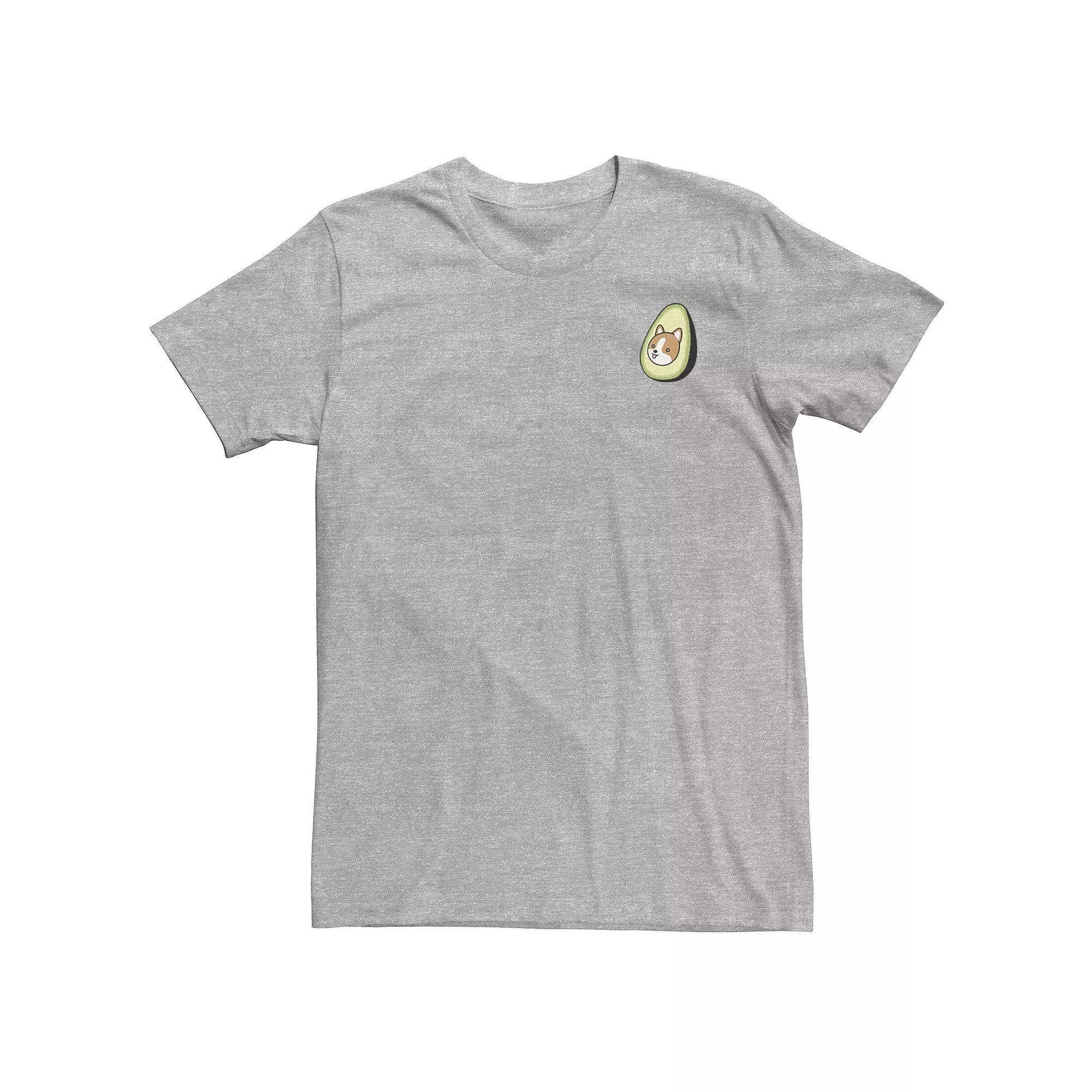 Men's Disney's Moana Pua Outline Left Chest Tee, Size: XXL, Silver Product Image