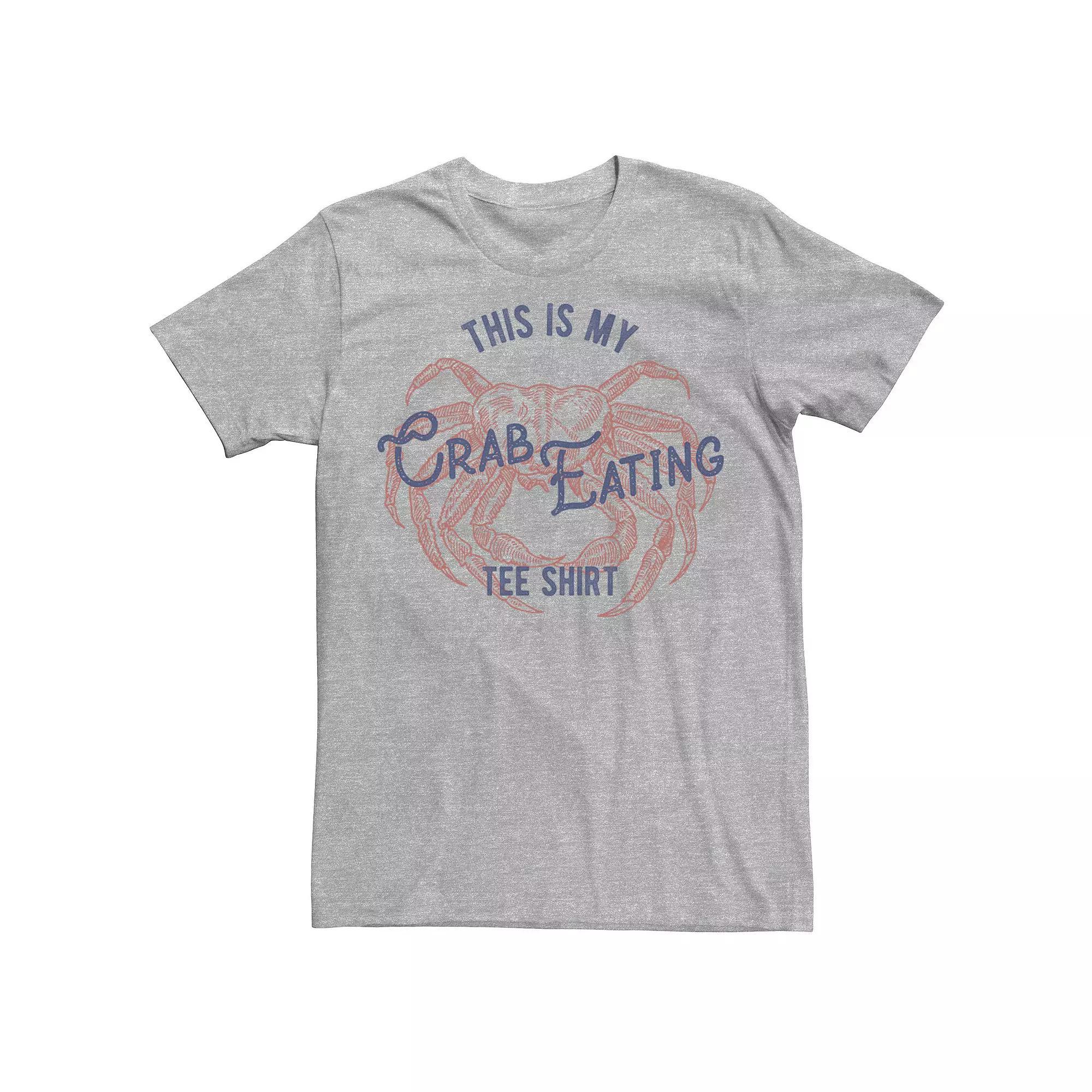 Big & Tall "Proud To Be Made In America" Tee, Men's, Size: Large Tall, Athletic Grey Product Image