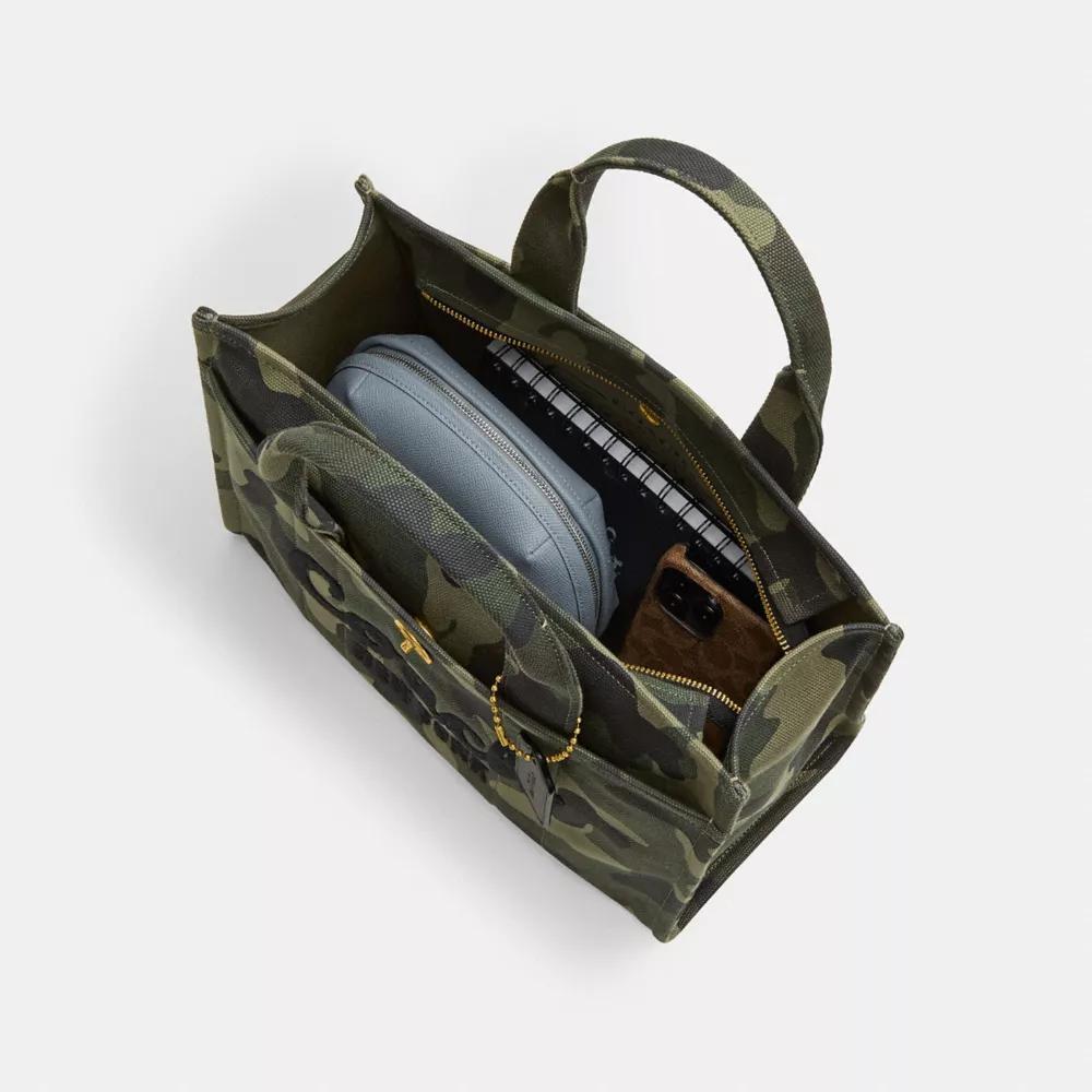 Cargo Tote Bag With Camo Print Product Image