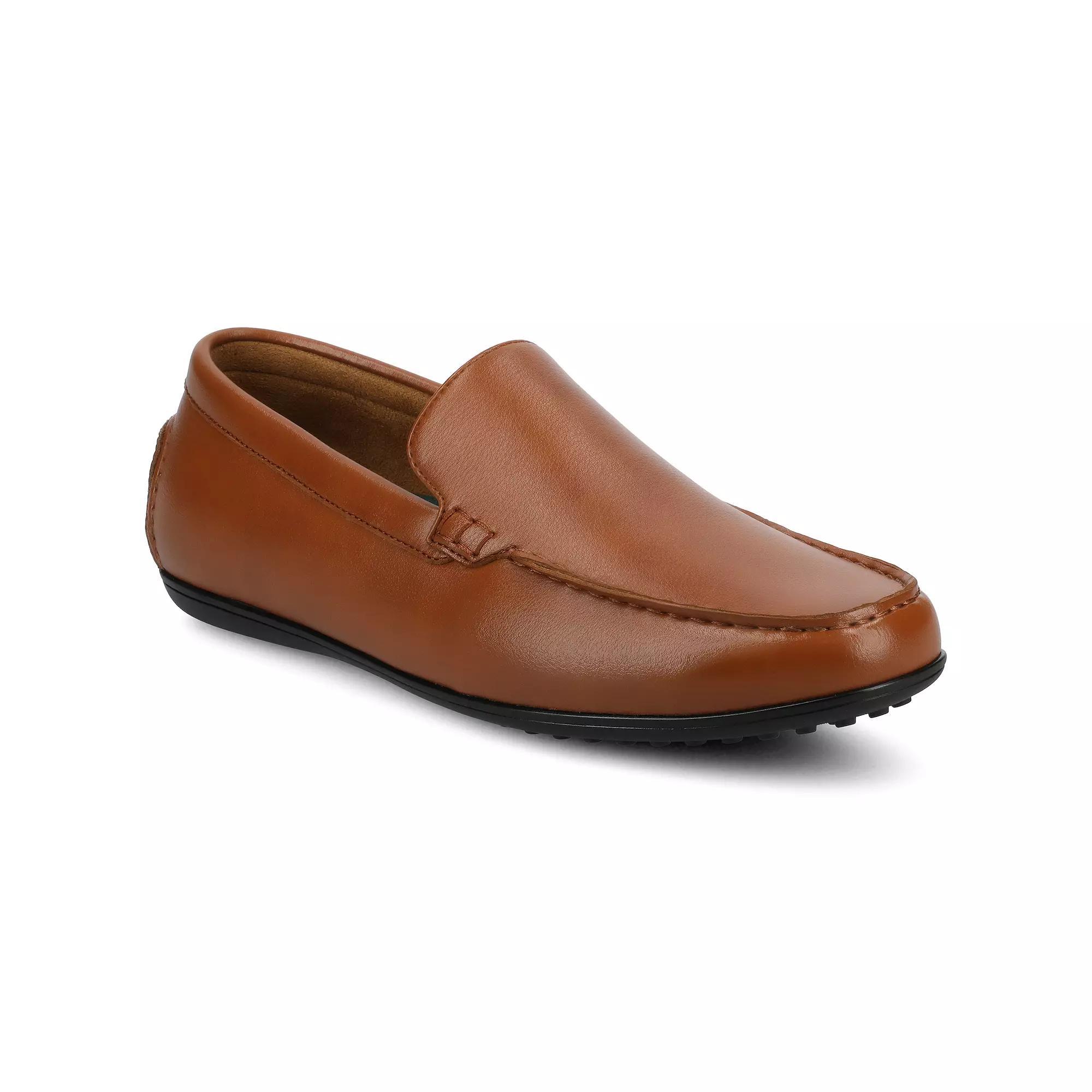 VANCE Sergio Comfort Slip-on Flexible Venetian Mens Driving Loafers Product Image