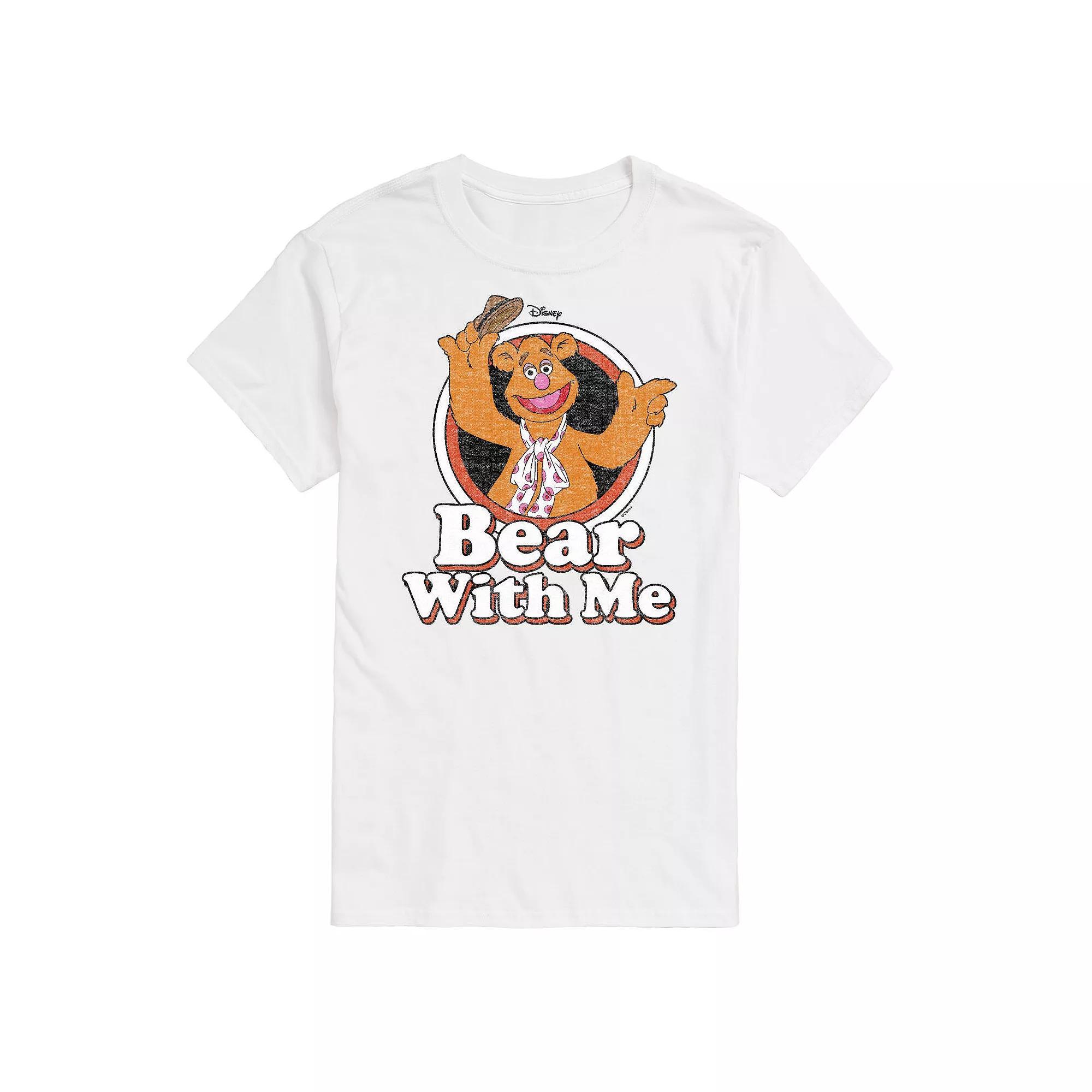 Disney's Men's The Muppets Bear With Me Tee, Size: Large Tall, Gray Product Image