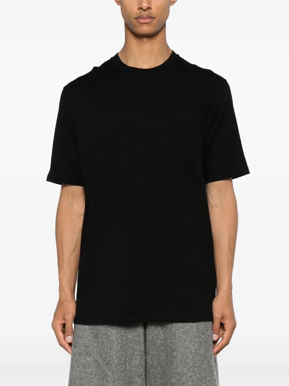 logo-print cotton T-shirt Product Image