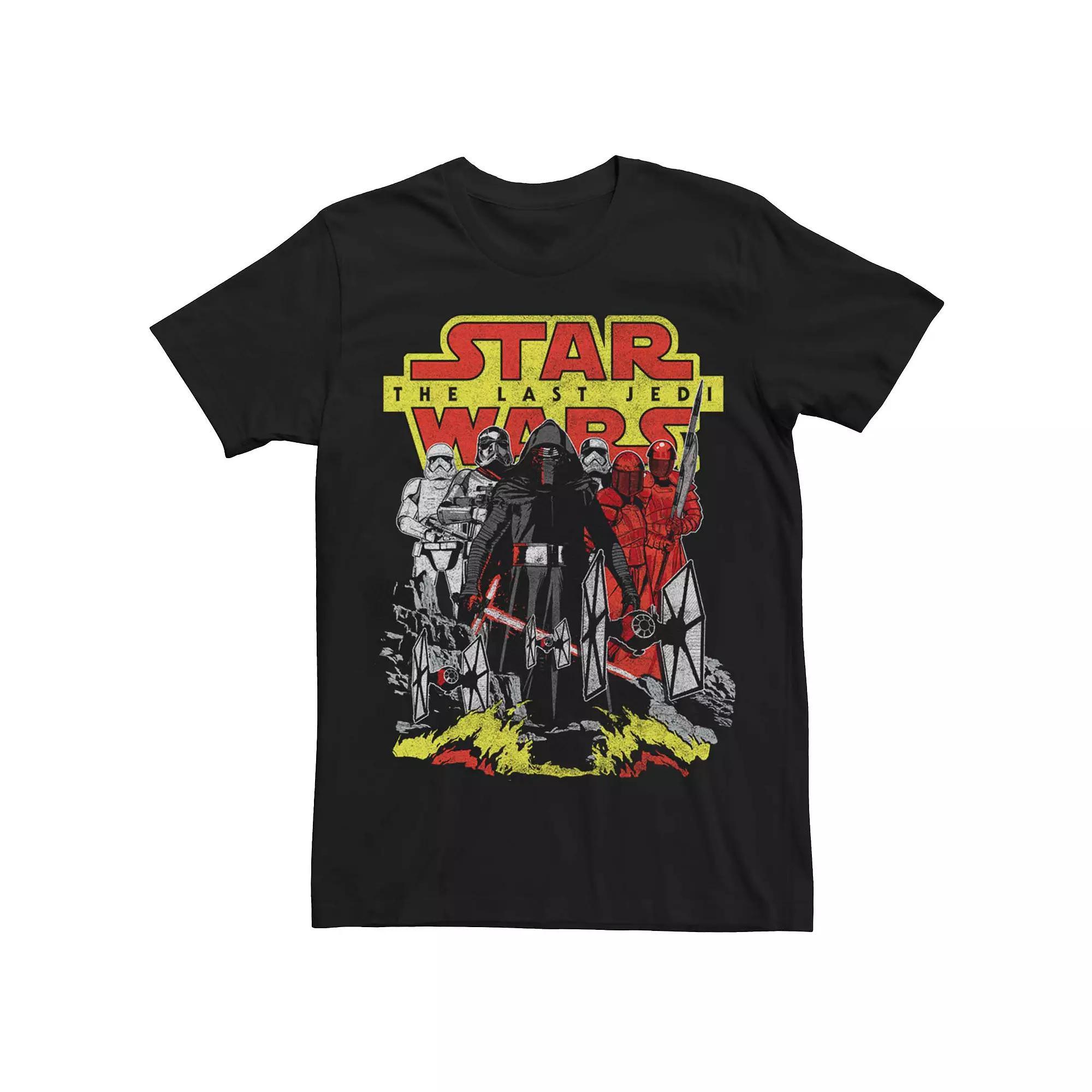 Men's Star Wars The last Jedi Tee, Size: 3XL, Blue Product Image