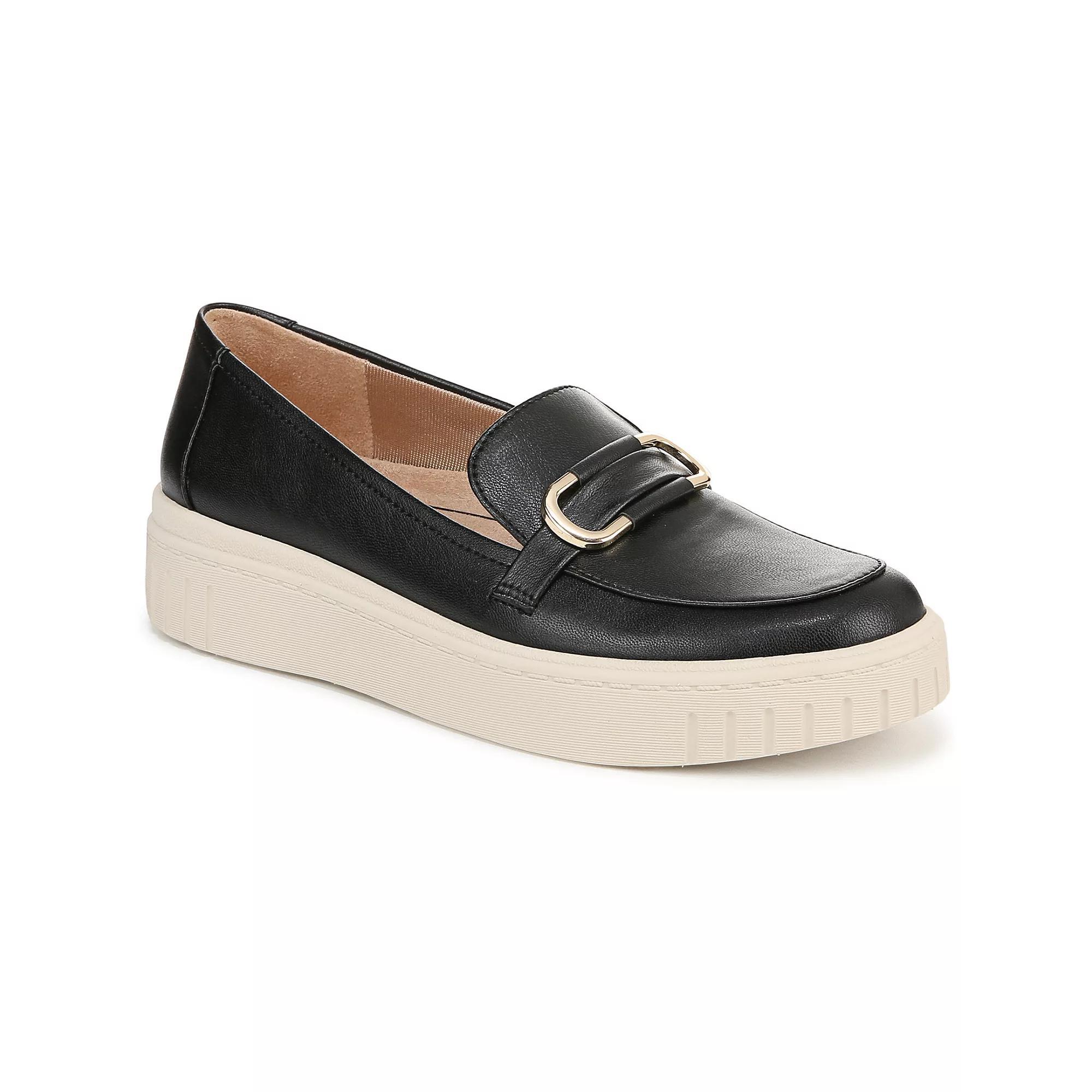 LifeStride Genevabit Women's Loafer, Size: 5, Black Faux Leather Product Image
