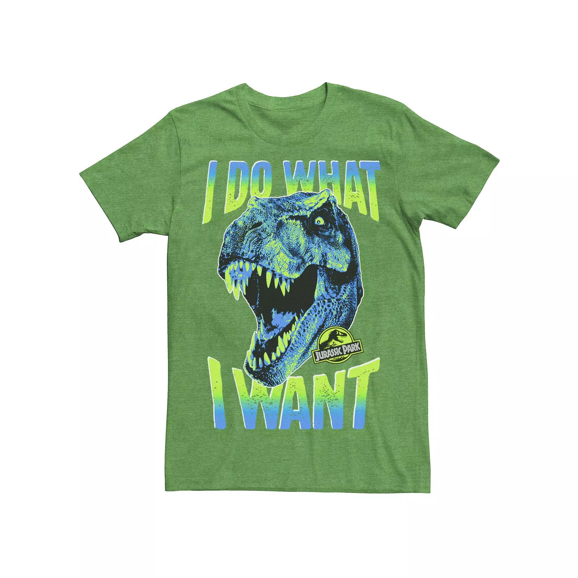 Mens Jurassic Park T-Rex I Do What I Want Tee Product Image