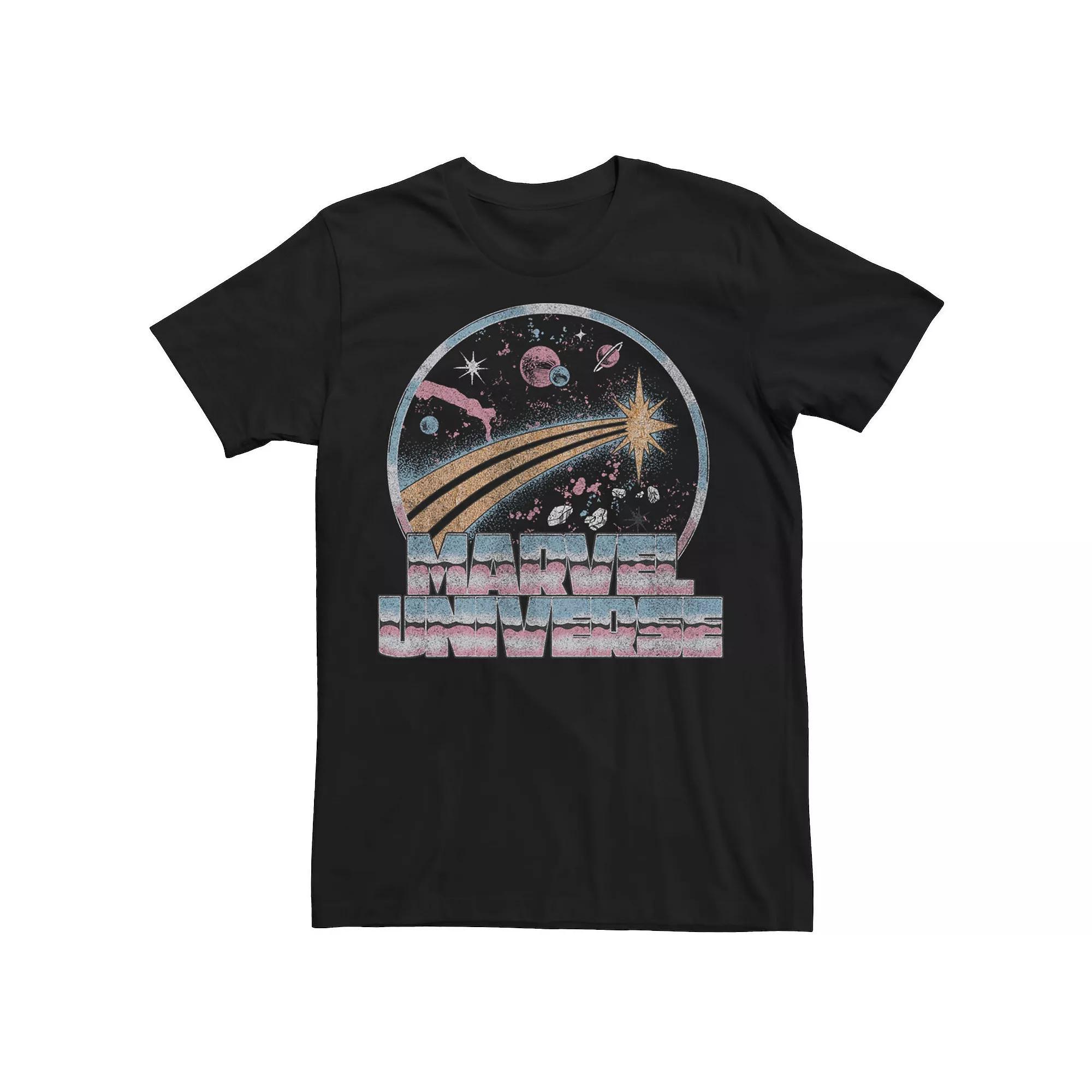 Men's Marvel Marv Universe Poster Tee, Size: XXL, Black Product Image